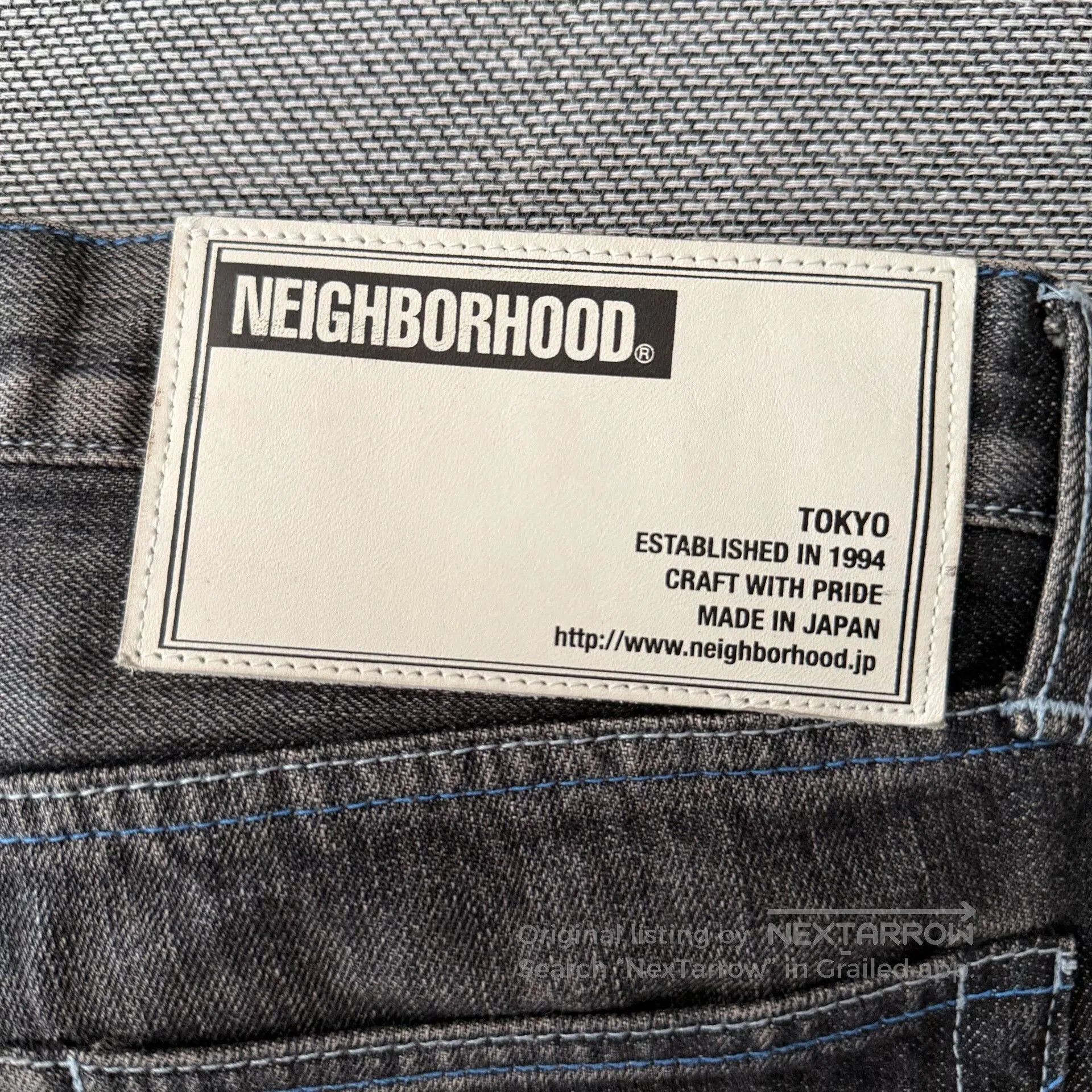 Neighborhood Neighborhood 18ss Basic Washed Jeans. Size US 36 / EU 52 - 4 Thumbnail