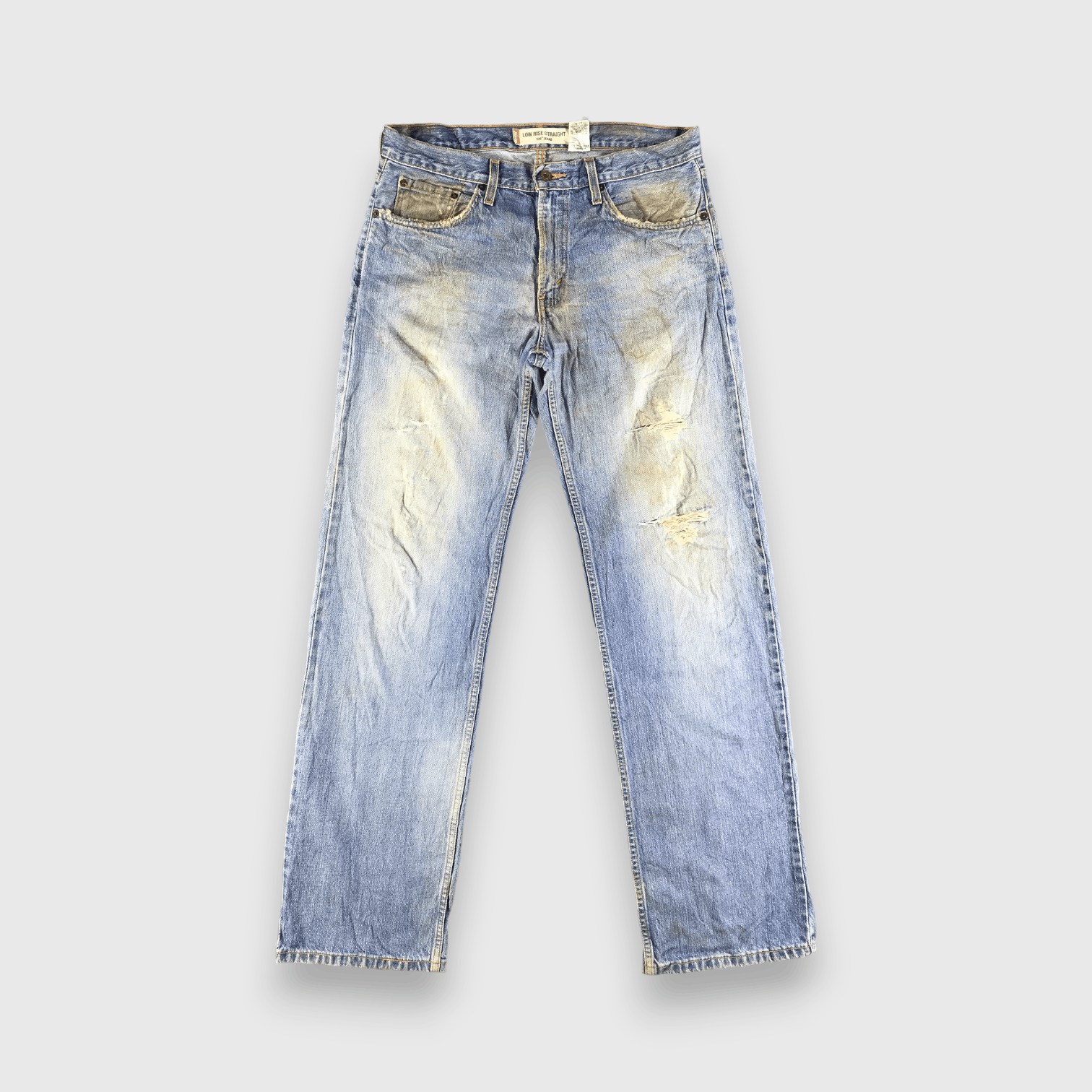 Levi's Vintage Light Wash Levis 529 Jeans-J3351 Size US 35 - 1 Thumbnail