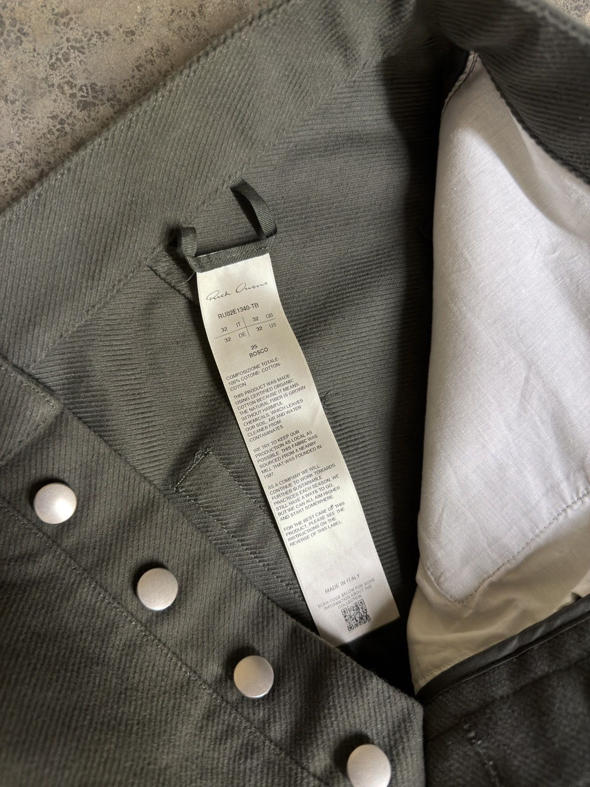 Rick Owens Rick Owens FW25 ‘Concordians’ Double Cargo Geth Jeans Size US 32 / EU 48 - 5 Thumbnail