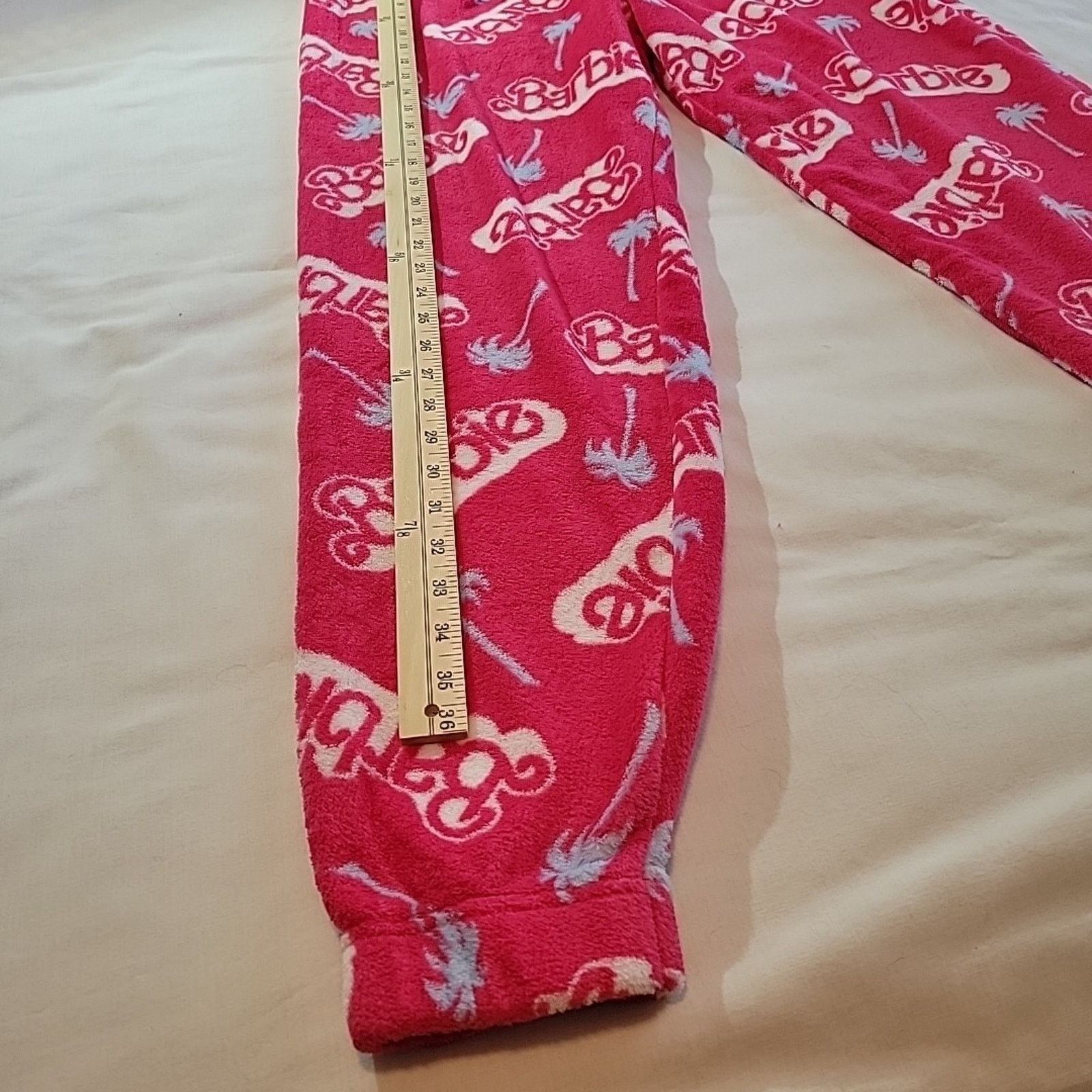 Other New Barbie The Movie Loungewear Set Size M 8-10 Pink Logo Size ONE SIZE - 15 Thumbnail