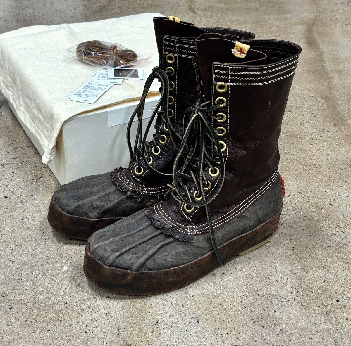 Visvim Decoy Duck Boot Alu-Folk