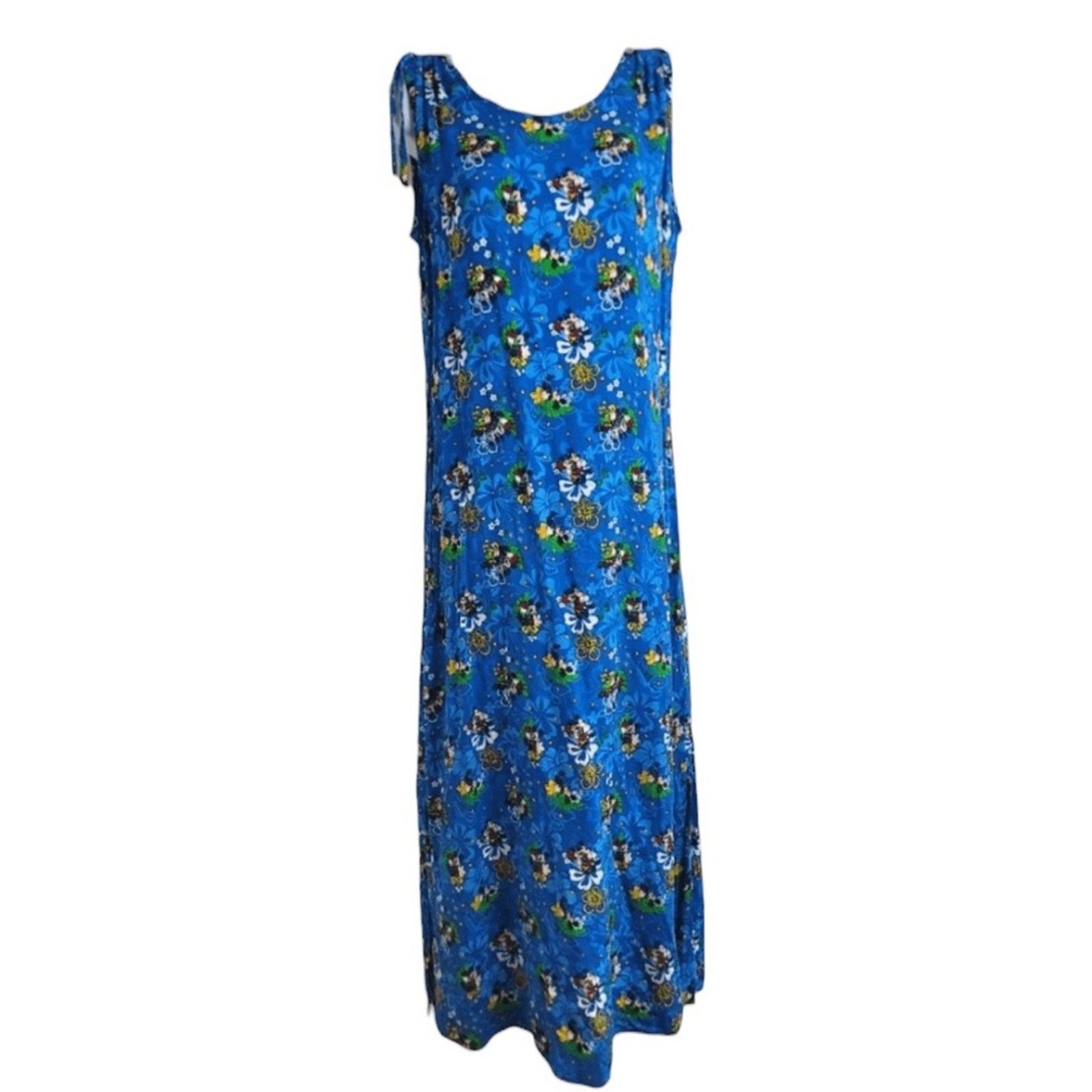 Disney Vintage 90s Disney Mickey Minnie Hawaiian Tank Dress Size 3XL / US 20-22 - 1 Thumbnail