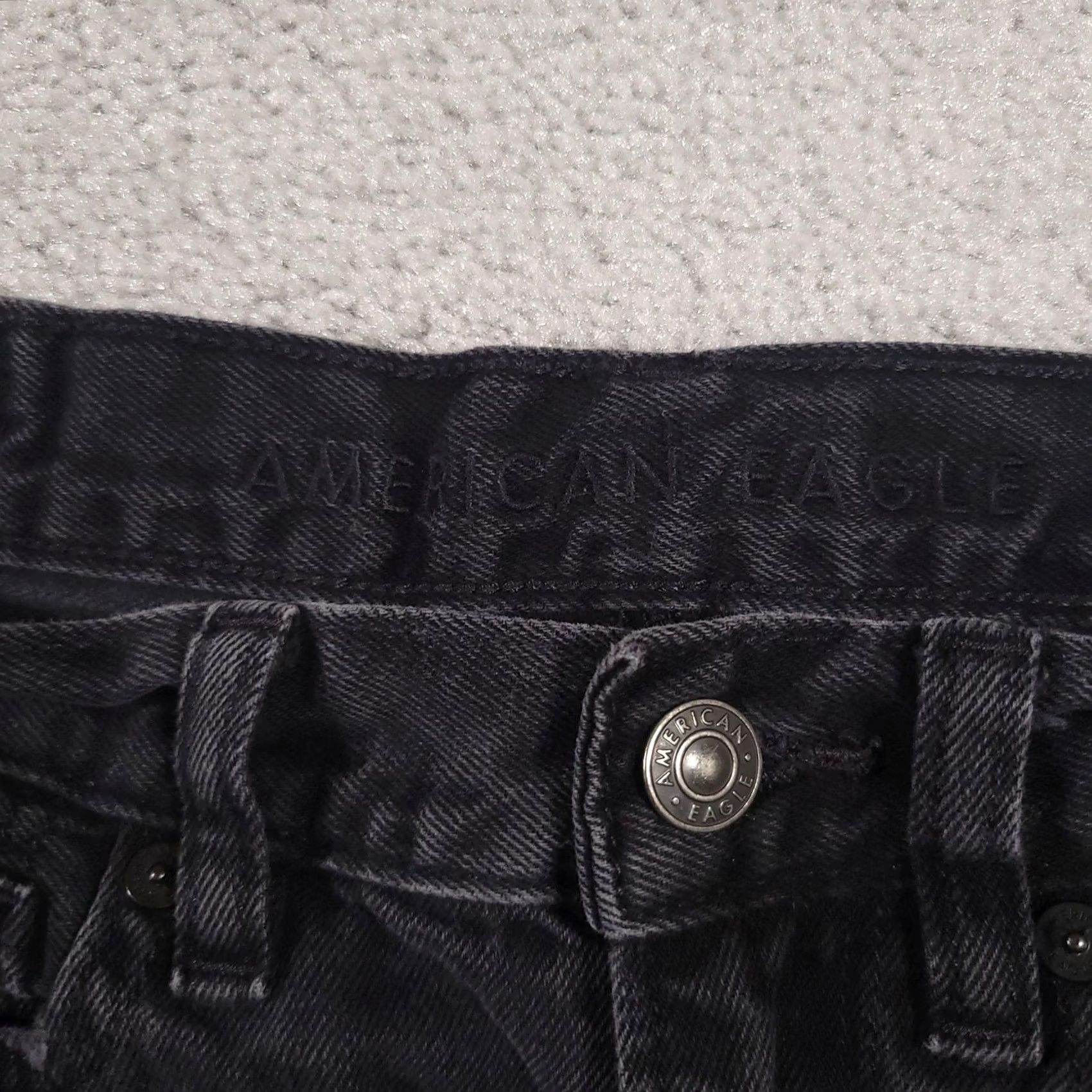Vintage American Eagle Jeans Womens 0 Relaxed Mom High Rise Distressed Ripped Denim Pant Size 25" / US 0 / IT 36 - 6 Thumbnail