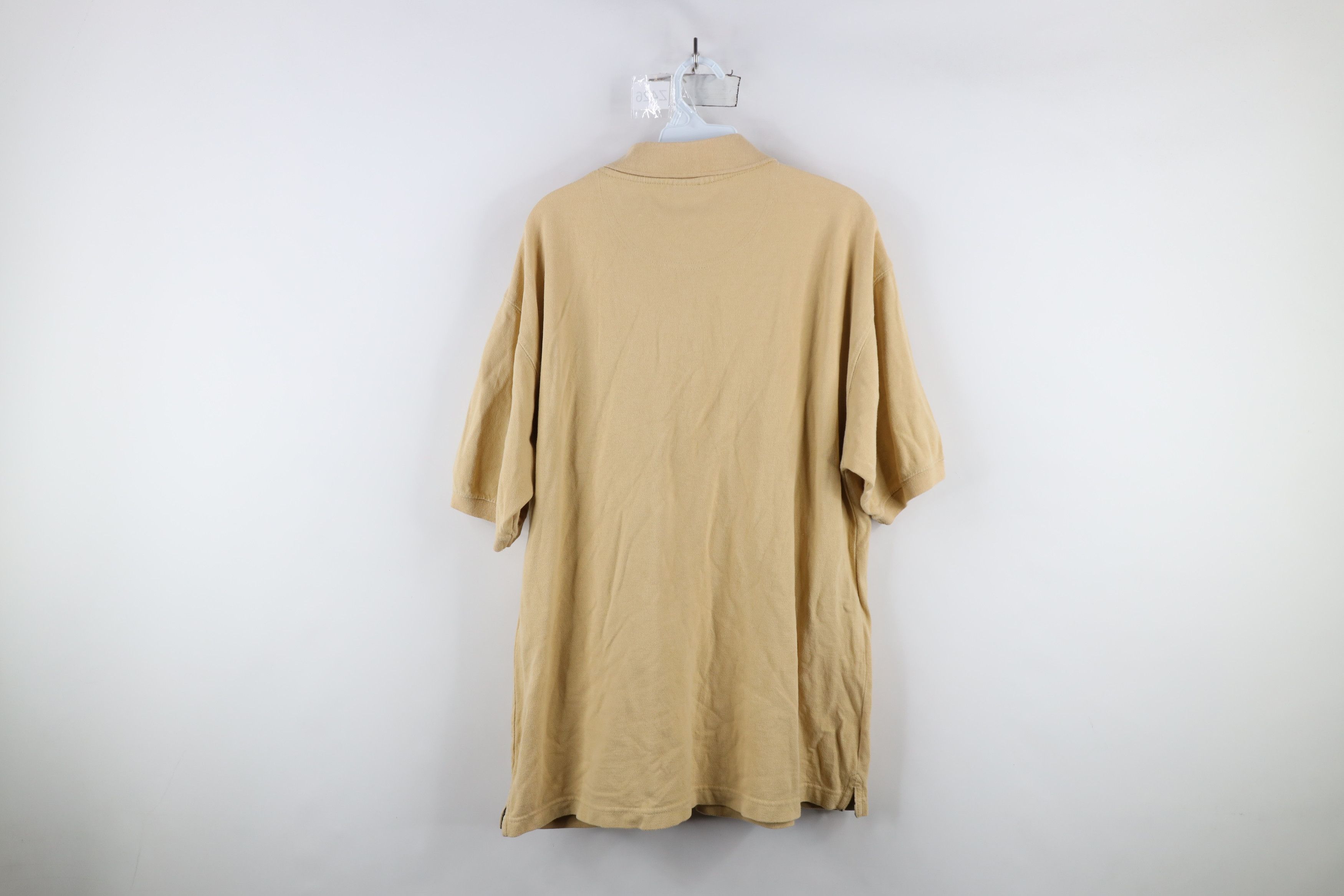 Vintage Vintage 90s Dame University Irish Collared Polo Shirt Gold Size US L / EU 52-54 / 3 - 12 Thumbnail