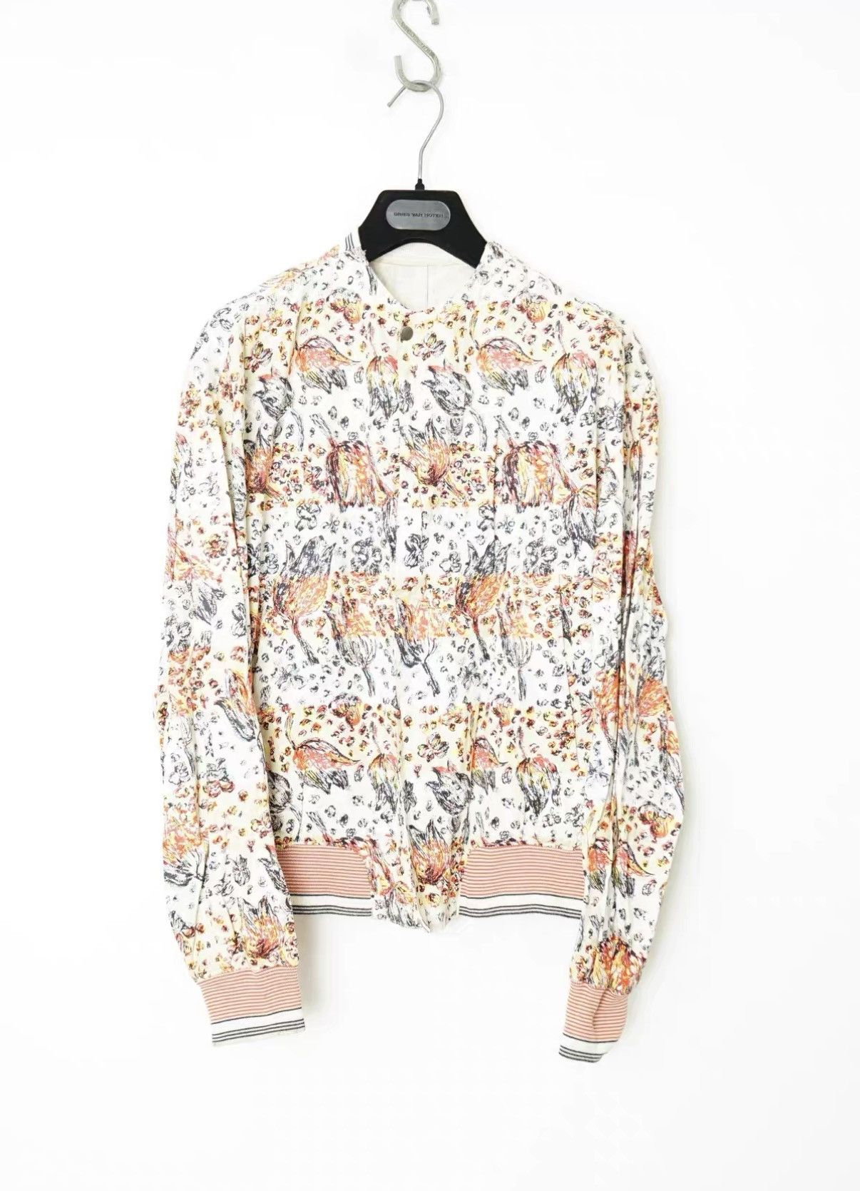 Yohji Yamamoto Yohji Yamamoto Y's for Men Floral Zip Jacket Size US M / EU 48-50 / 2 - 1 Thumbnail