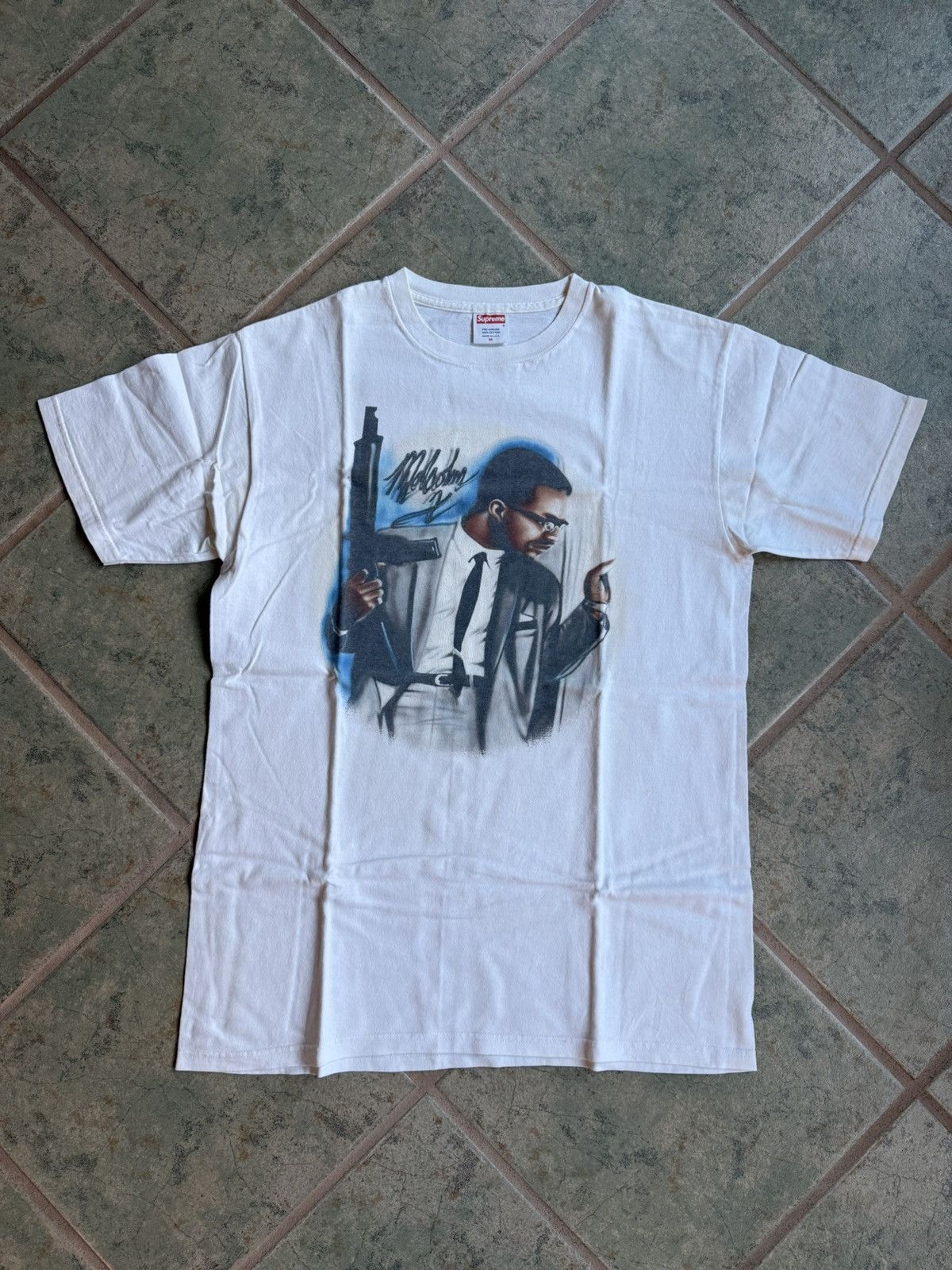 Supreme 2003 Supreme "Malcolm X" T-Shirt Size US M / EU 48-50 / 2 - 1 Thumbnail