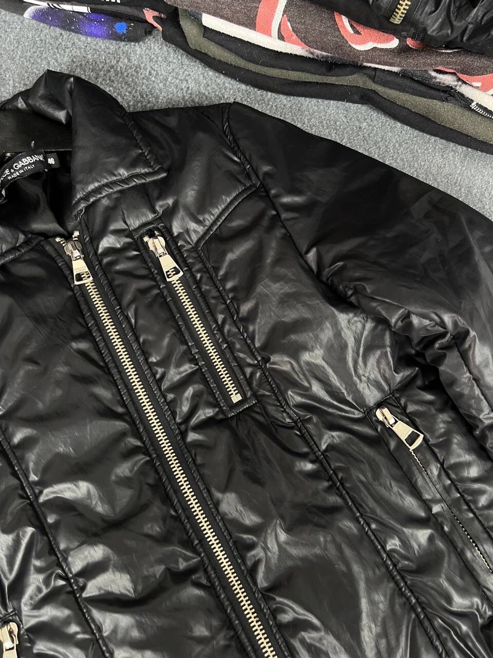 Dolce & Gabbana D&G Dolce & Gabbana Luxury Multi Zip Puffer Jacket Size L / US 10 / IT 46 - 5 Thumbnail
