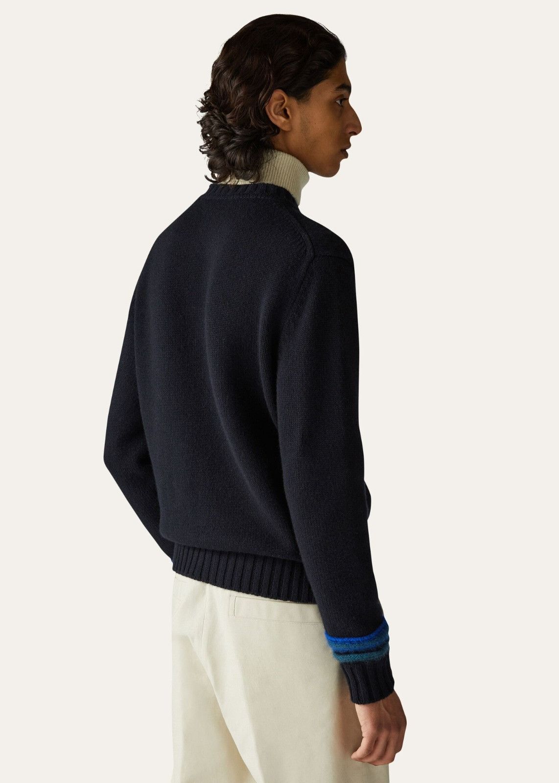 Loro Piana o1srvl11e1224 Girocollo Cashmere Silk Sweater Size US XL / EU 56 / 4 - 6 Thumbnail