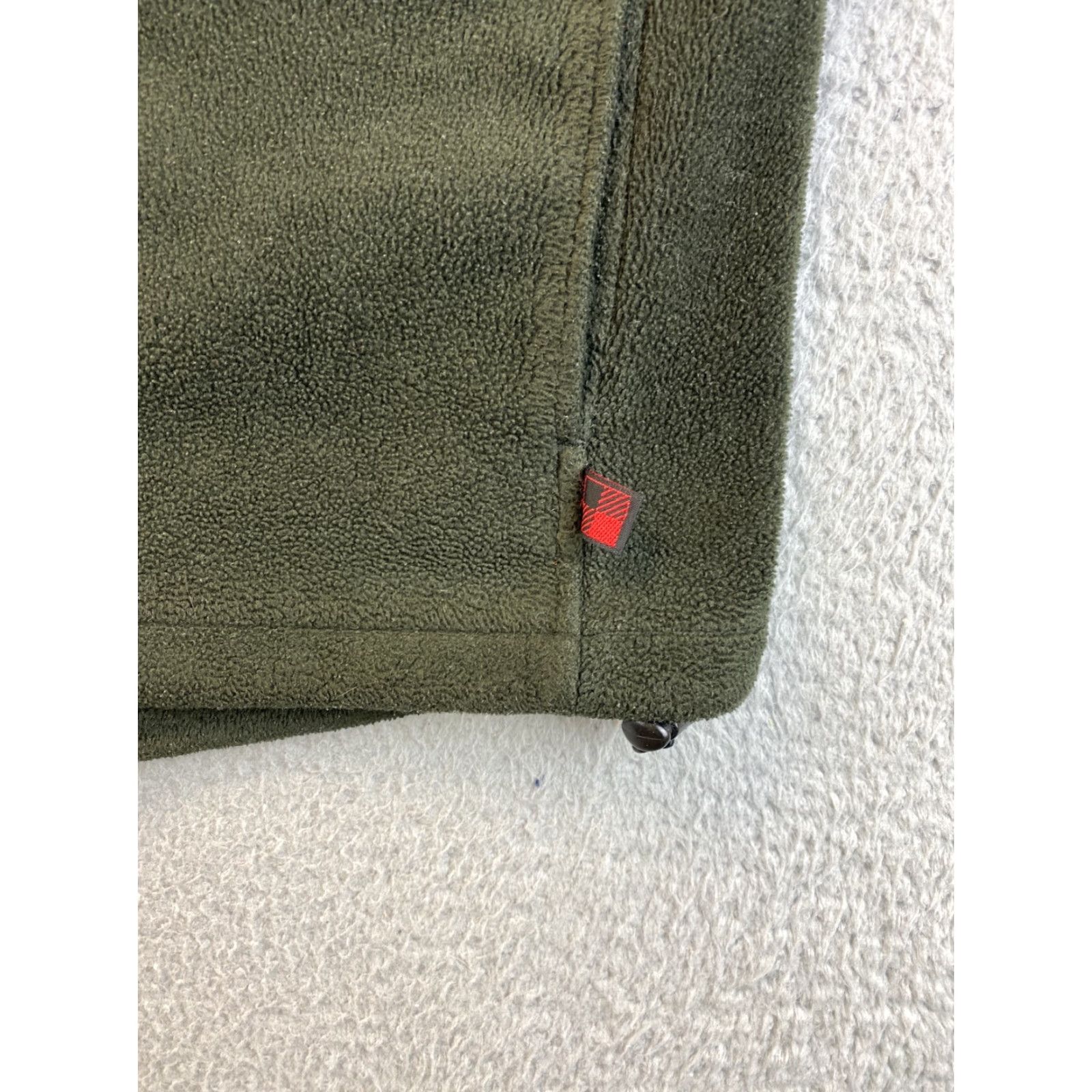 Vintage Woolrich Men's Large Fleece Vest Jacket Full Zip Pockets Green / 69-63 Size US L / EU 52-54 / 3 - 2 Thumbnail