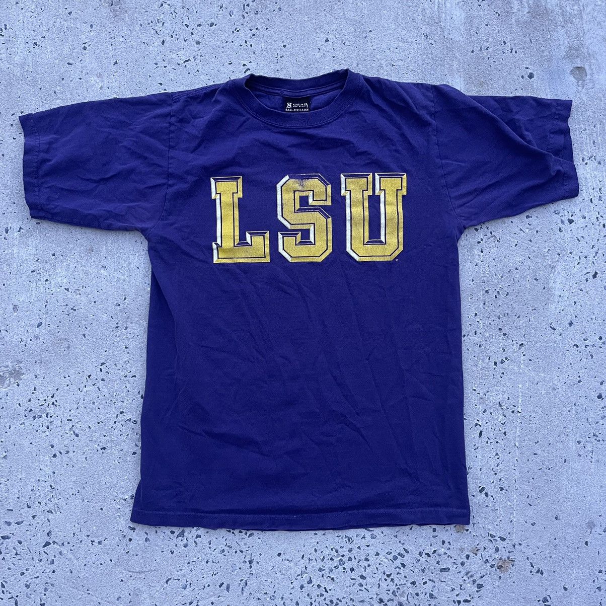 Colosseum Athletics Vintage 90s LSU Logo Shirt Size US S / EU 44-46 / 1 - 1 Thumbnail