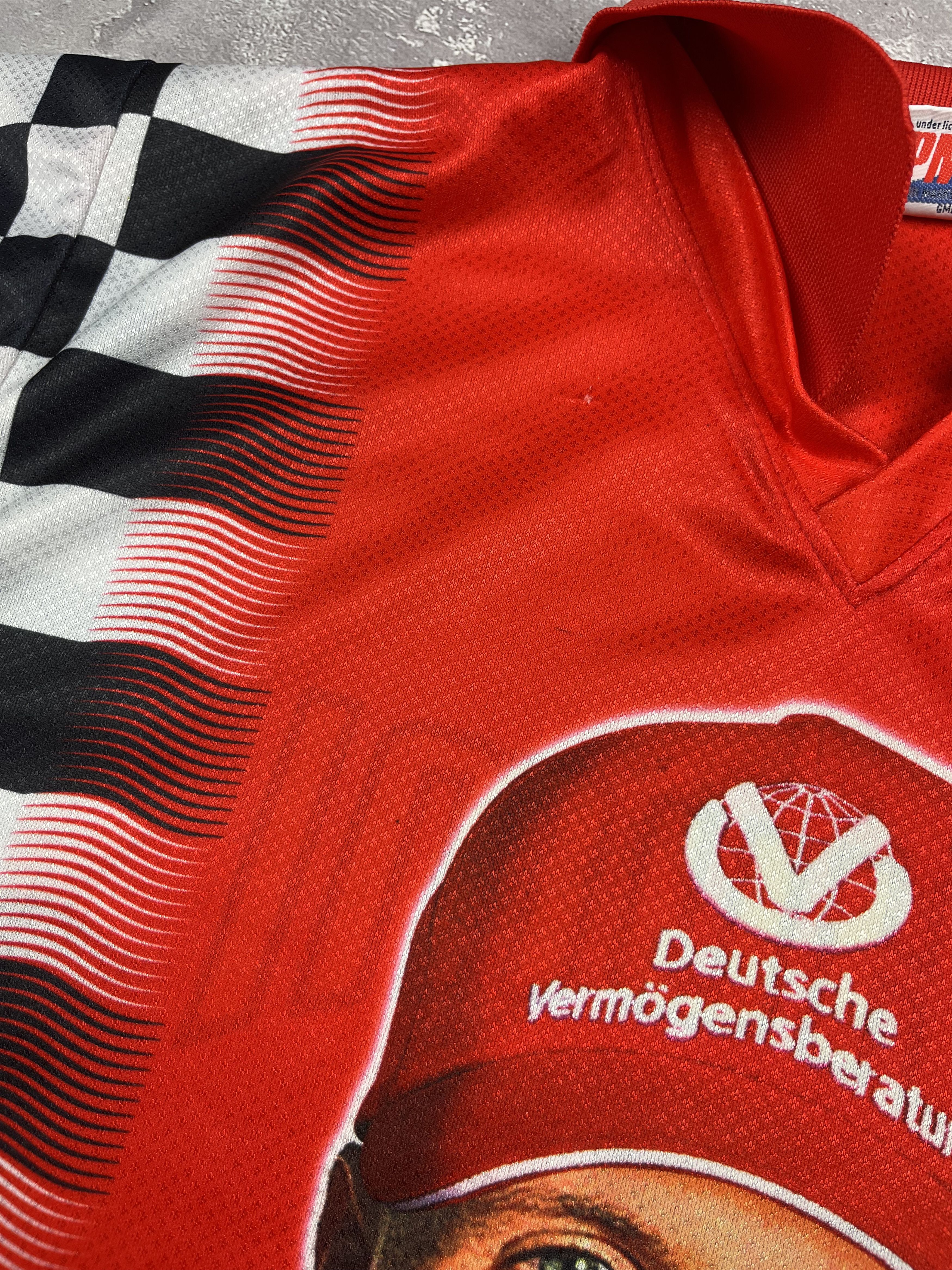 Ferrari Vintage Ferarri Racing Michael Schumacher Jersey T-Shirt Size US L / EU 52-54 / 3 - 5 Thumbnail