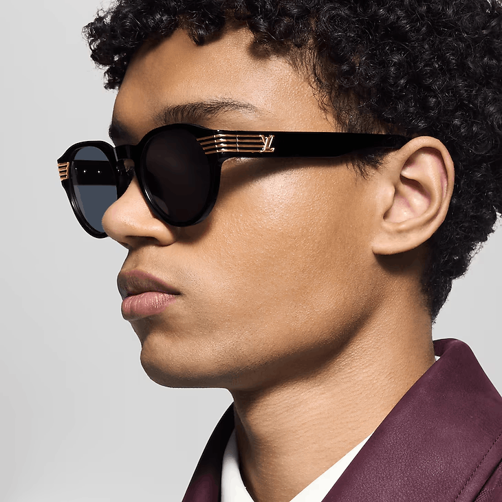 Louis Vuitton LV Slide Round Sunglasses Size ONE SIZE - 3 Thumbnail