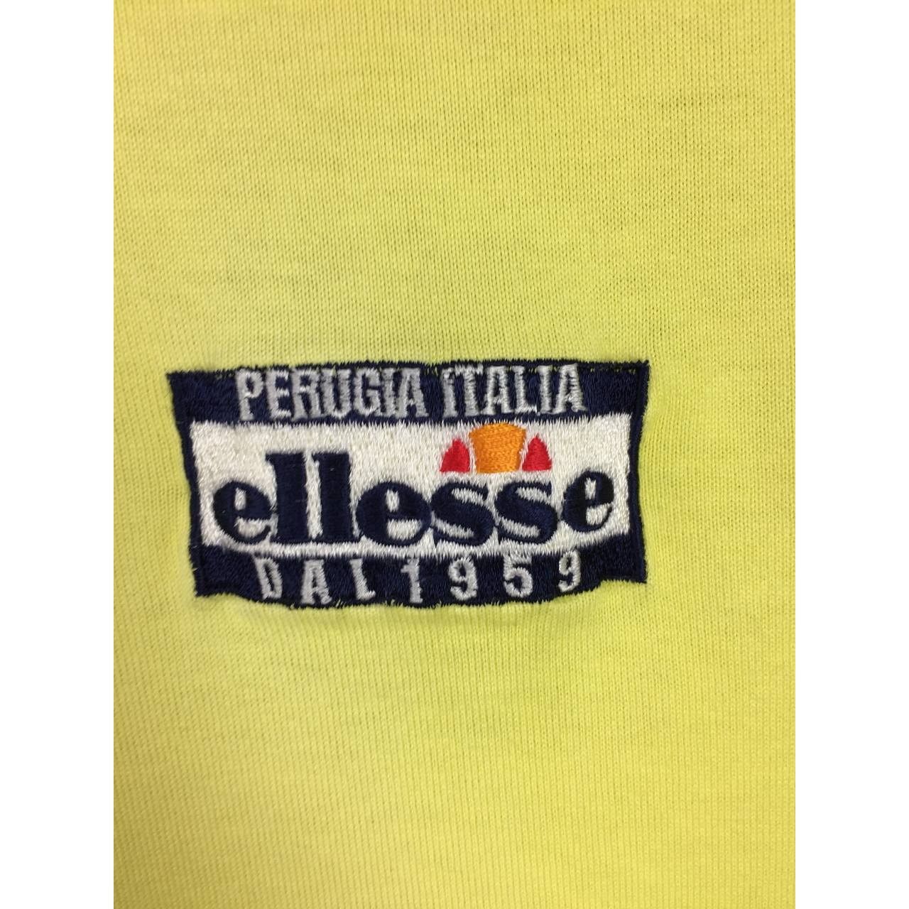 Ellesse × Vintage Vtg Ellesse Perugia Italia Embroidered Logo Longsleeve Tee Size US L / EU 52-54 / 3 - 5 Thumbnail