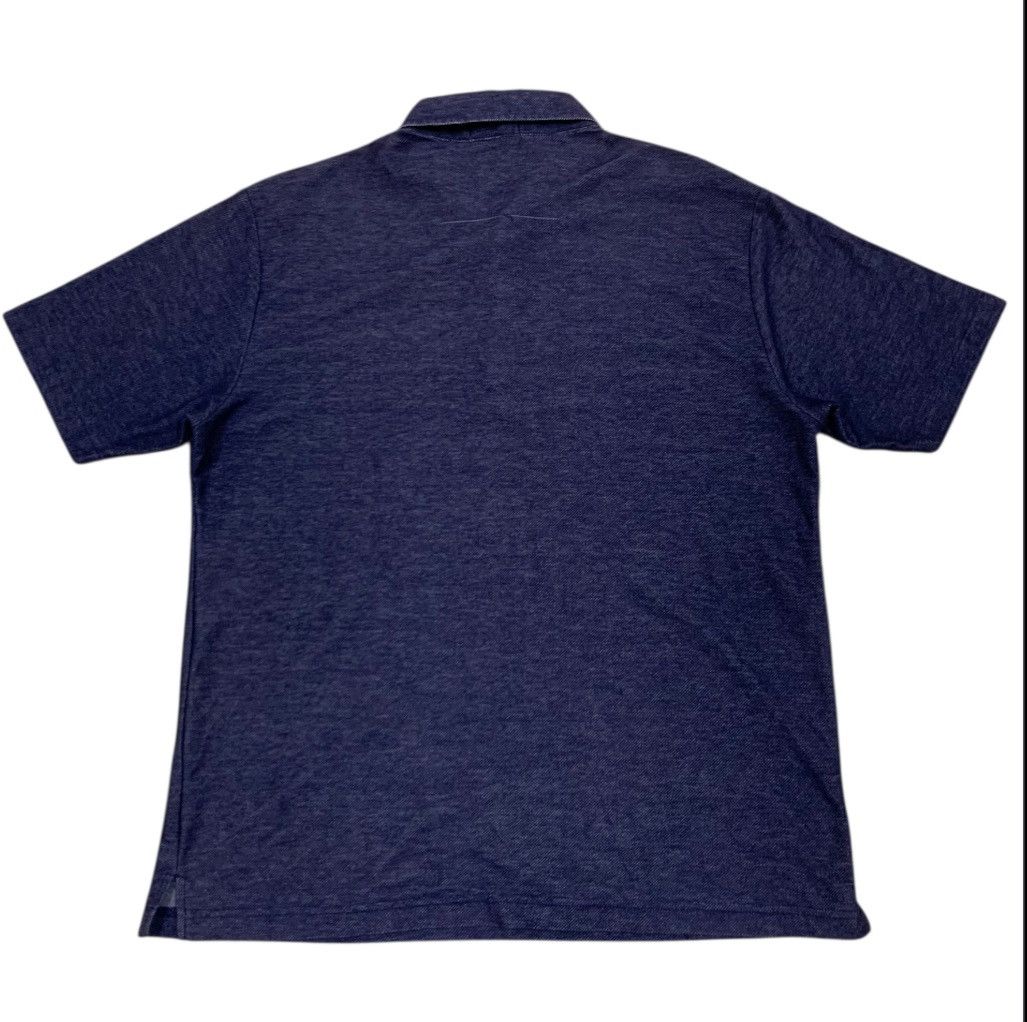 Kansai Yamamoto Kansai Yamamoto Denim Polo (RARE) Size US L / EU 52-54 / 3 - 2 Thumbnail