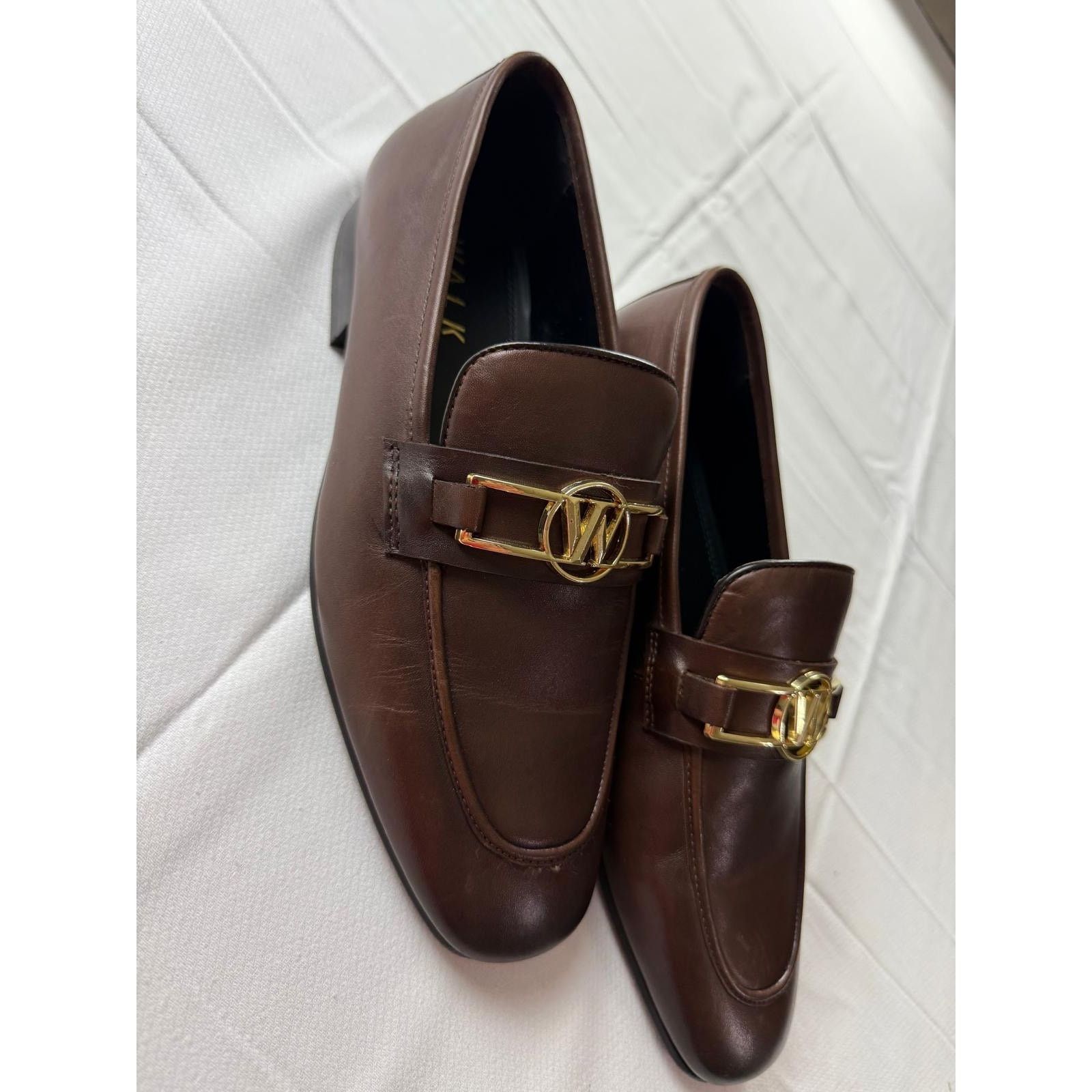 Walk London Walk London Men's Loafers - Size 7 - Brown - Like New Size US 7 / EU 40 - 8 Thumbnail