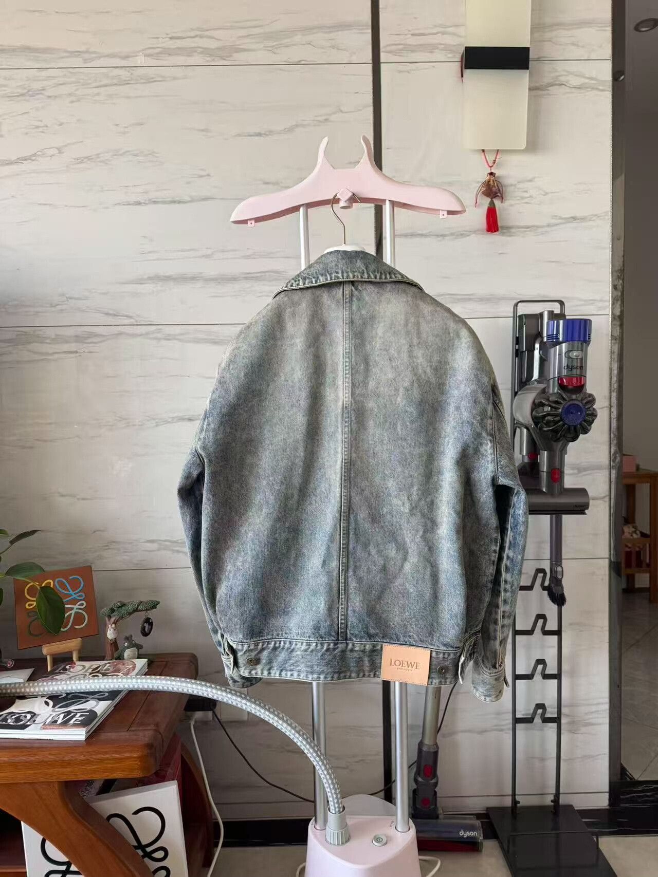 Loewe loewe denim jacket with exceptional softness Size US L / EU 52-54 / 3 - 2 Thumbnail