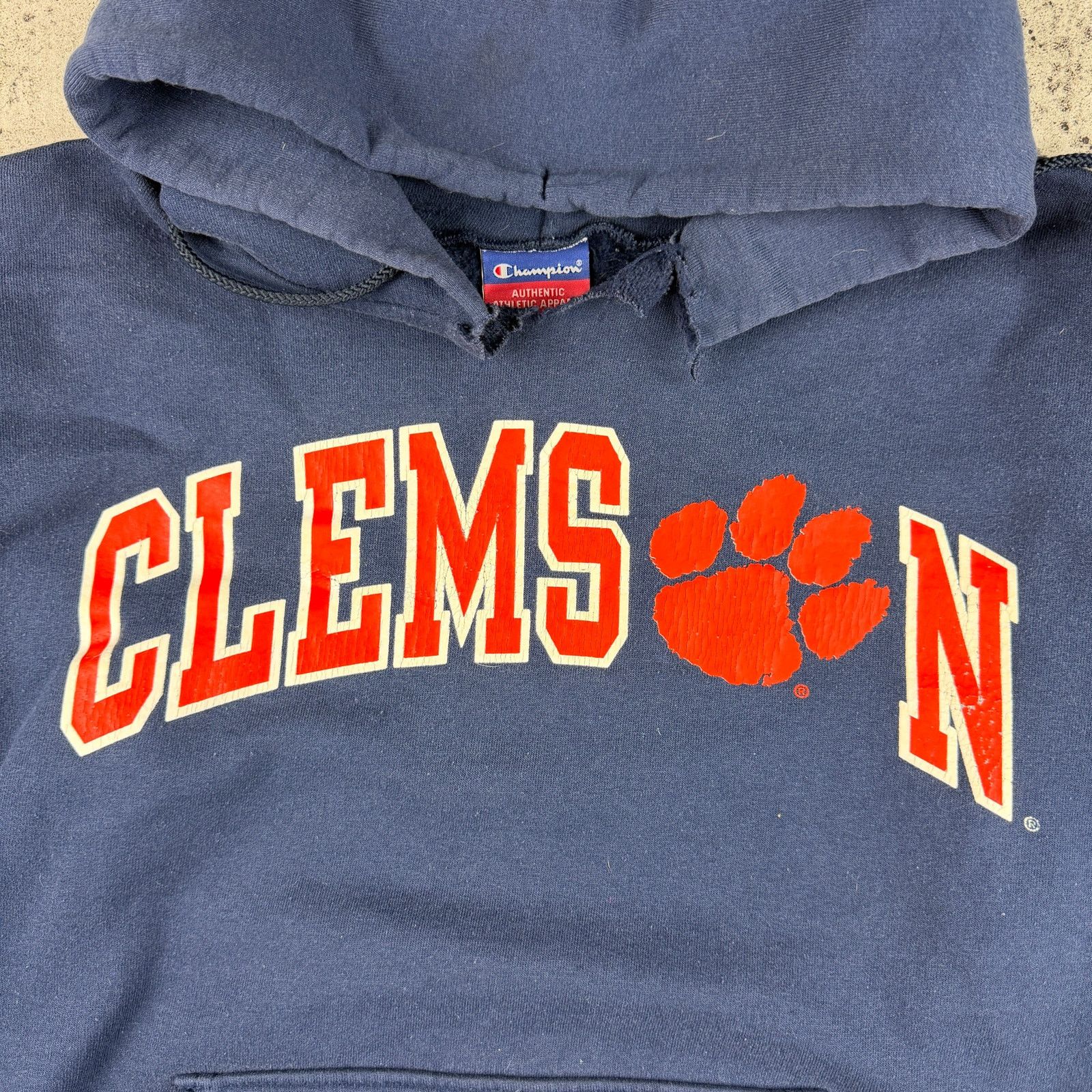Champion Clemson University Pullover Hoodie Champion Size Small Size US S / EU 44-46 / 1 - 2 Thumbnail