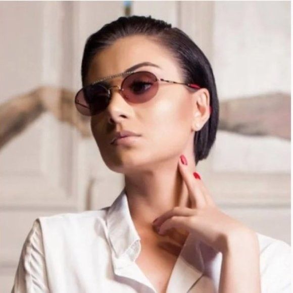 Miu Miu Miu Miu‎ Evolution 54mm Rimless Round Sunglasses - NWT Size ONE SIZE - 1 Thumbnail