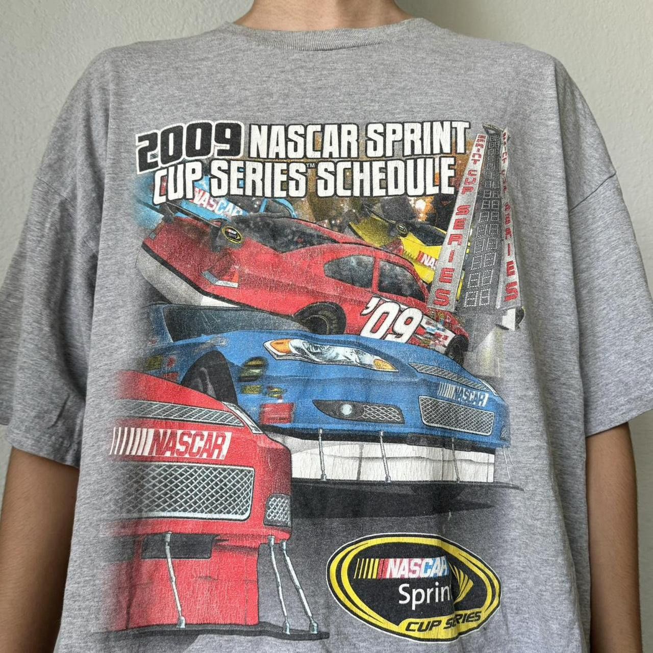 NASCAR × Vintage Vintage Nascar Sprint Cup Series 2009 Graphic Tee Shirt Size US XXL / EU 58 / 5 - 3 Thumbnail