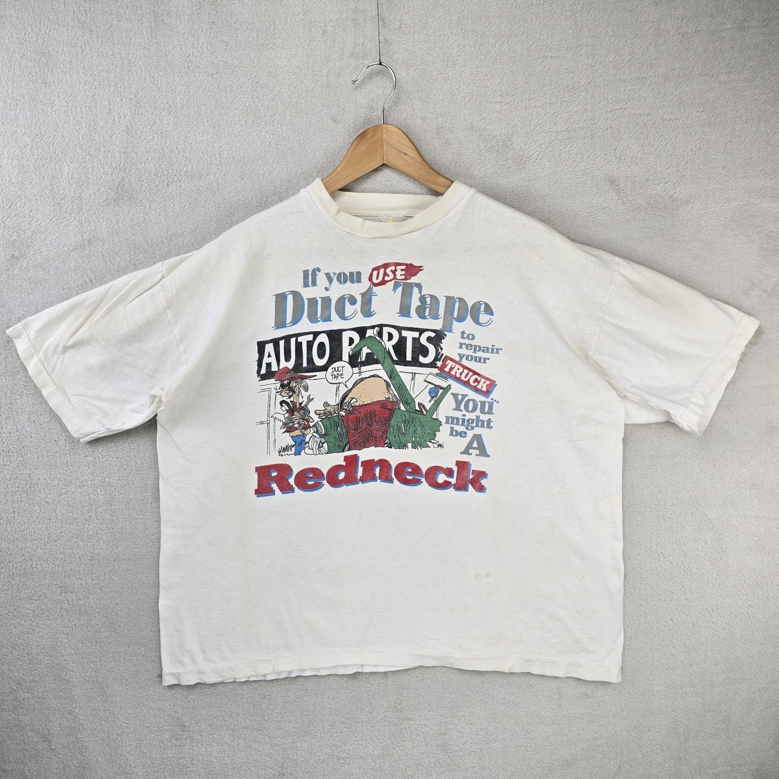 Other Vtg Jeff Foxworthy If You Use Duct Tape Redneck Shirt XL Size US XL / EU 56 / 4 - 2 Thumbnail