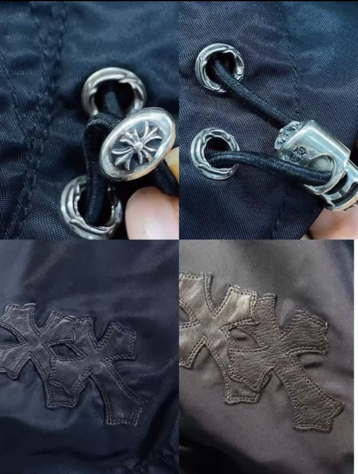Chrome Hearts CHROME HEARTS Size L Cross-stitched nylonxy Parka coat Size US L / EU 52-54 / 3 - 4 Thumbnail