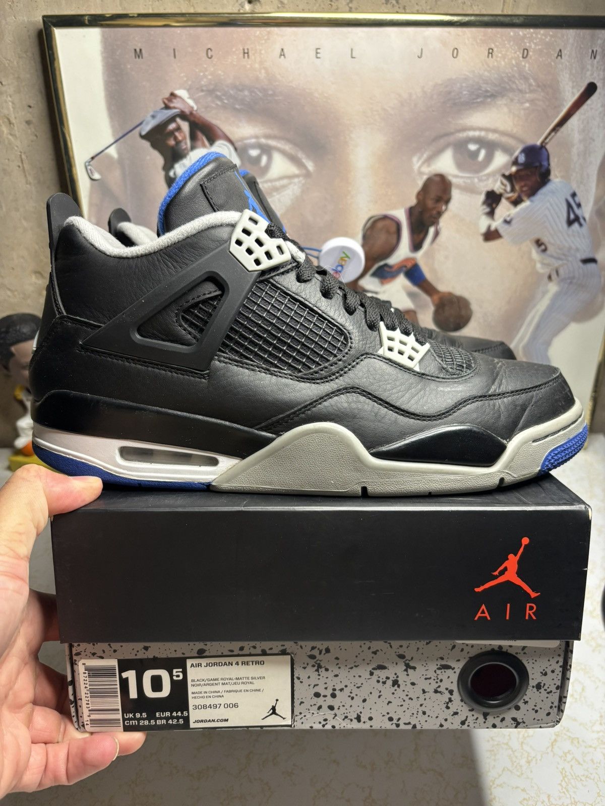 Jordan Brand Air Jordan 4 Retro Motorsports 2017 Size US 10.5 / EU 43-44 - 1 Thumbnail
