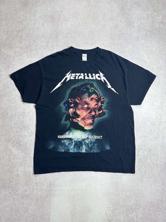 Metallica Vintage Metallica Hardwired... To Self-Destrict Rock T-shirt Size US XL / EU 56 / 4 - 1 Thumbnail