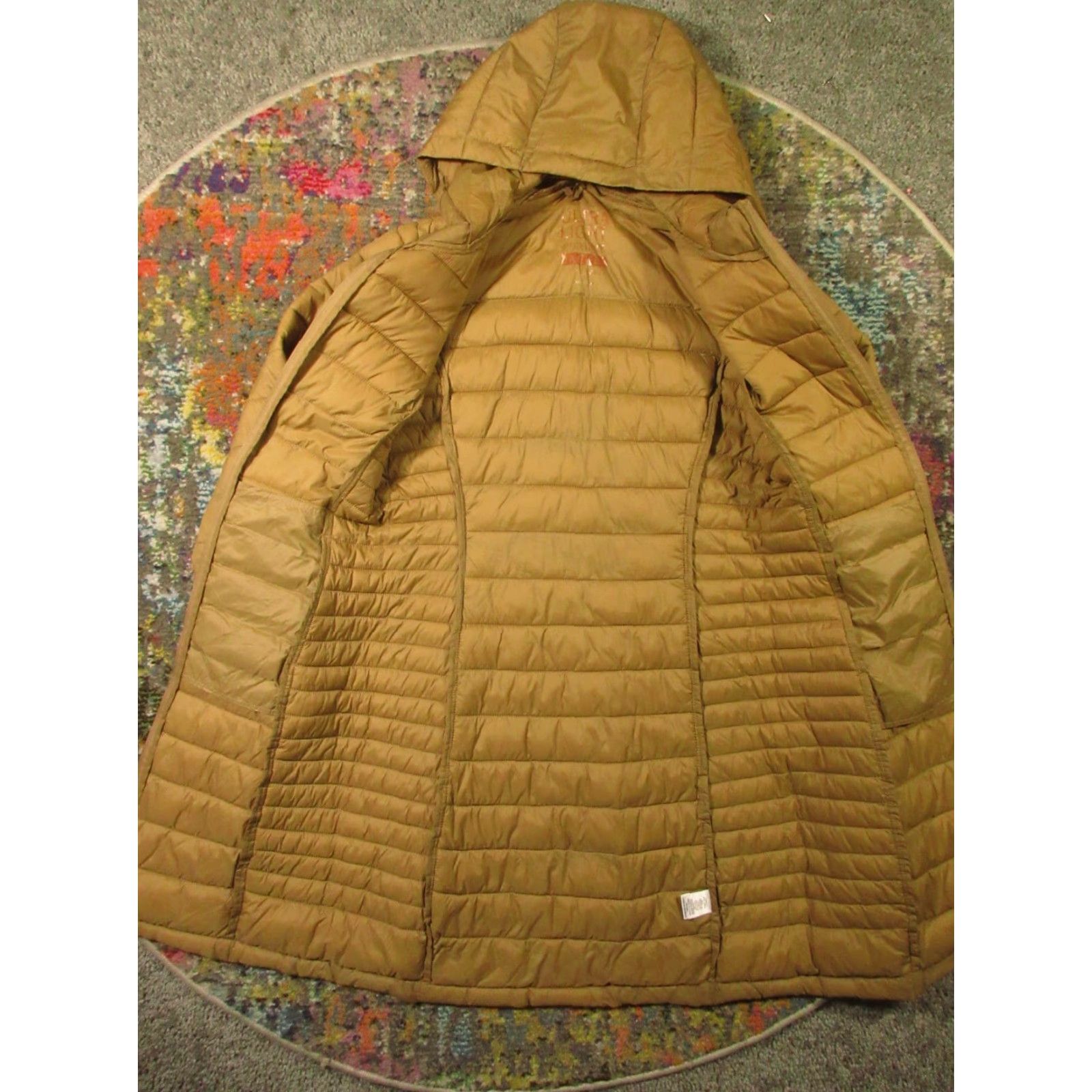 Vintage Lovetree Puffer Parka Jacket Womens S Brown Full Zip Lightweight Packable Jacket Size S / US 4 / IT 40 - 4 Thumbnail