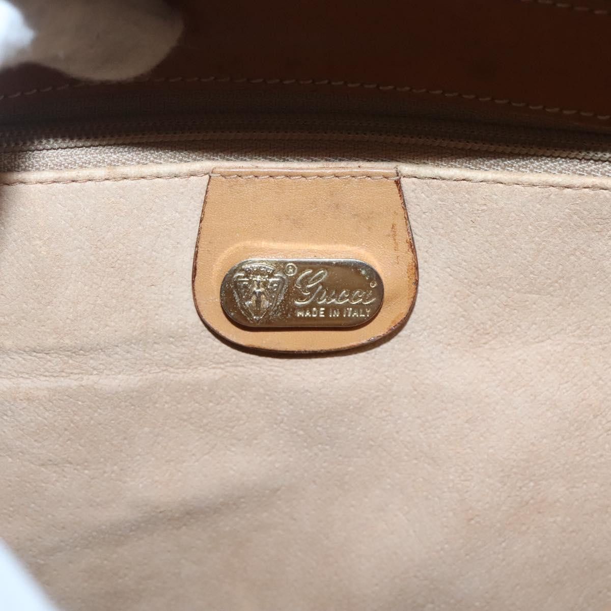Gucci GUCCI Micro GG Supreme Hand Bag Pvc Beige Gold 000 46 000 46 Size ONE SIZE - 14 Thumbnail