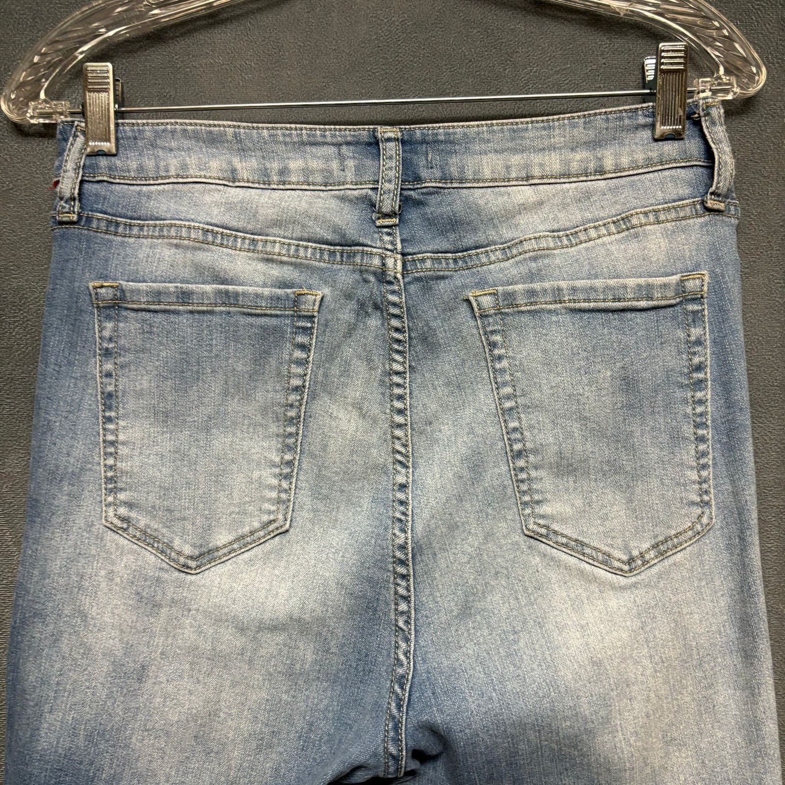 Other Insider Skinny Jeans Womens Juniors 15 Distressed Y2K Norm Size 30" / US 8 / IT 44 - 11 Thumbnail