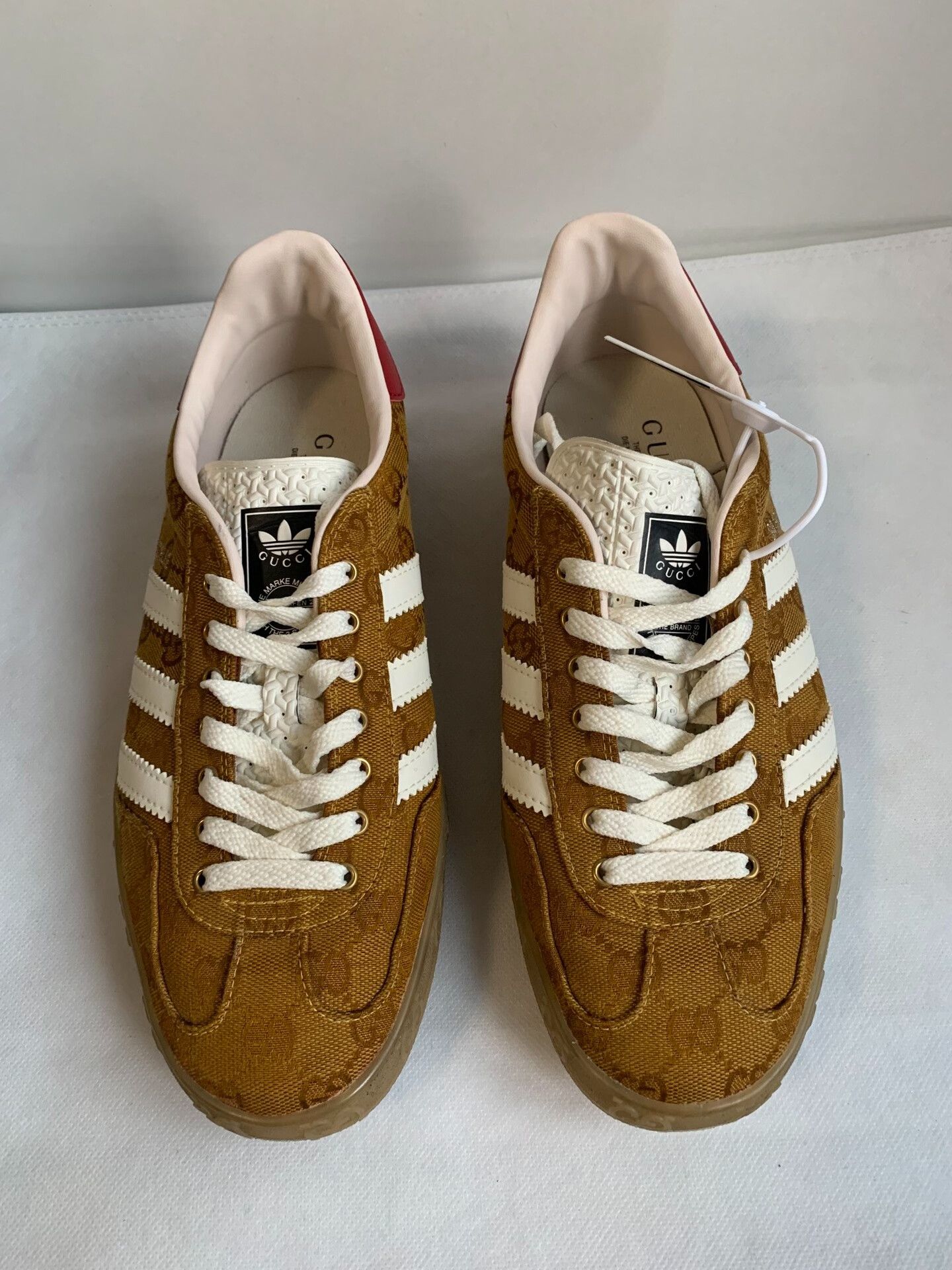 Gucci Gucci x Adidas Collaboration Trainers Size US 8.5 / EU 41-42 - 1 Thumbnail