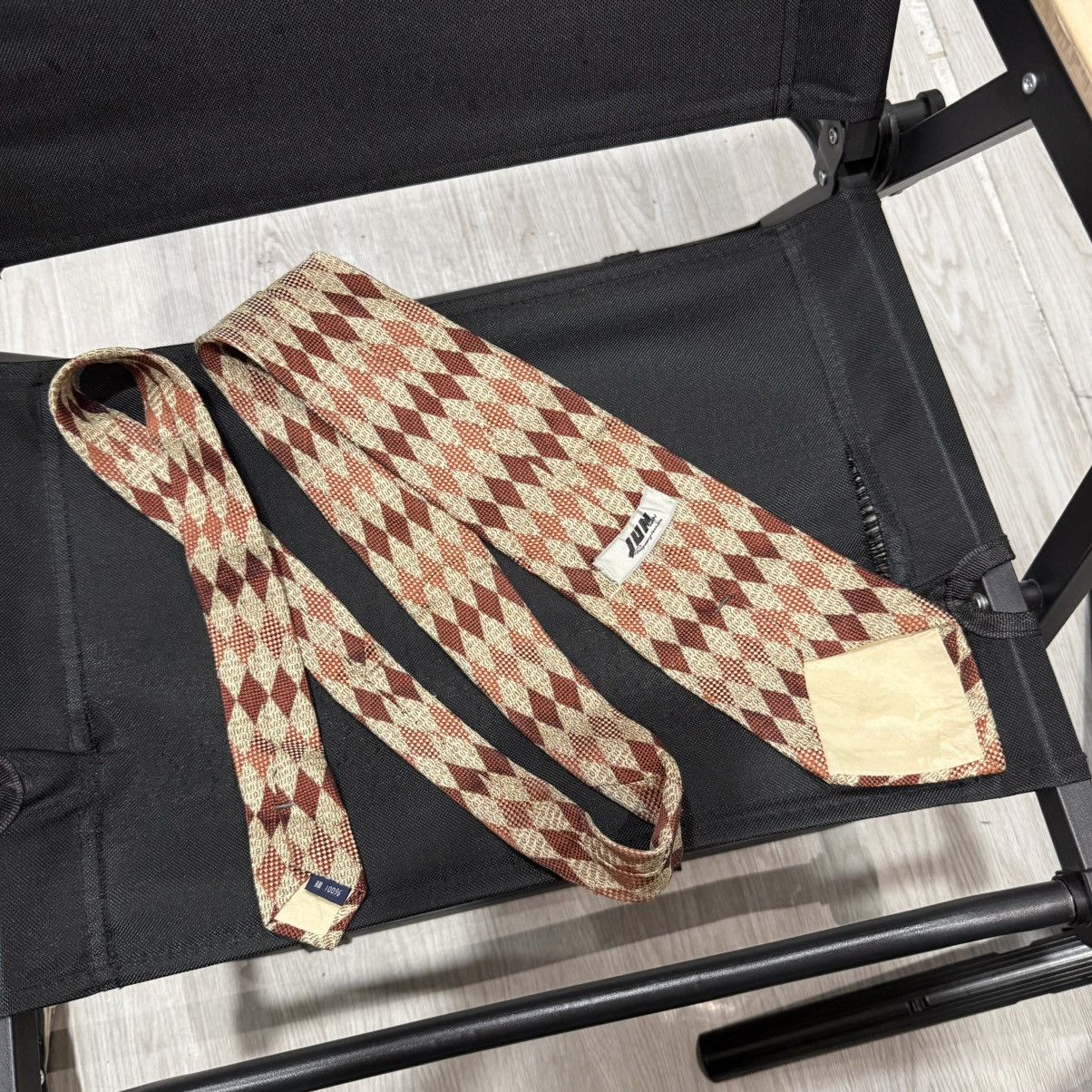 Jun Takahashi JUN men ties neckties silk patterned argyle Size ONE SIZE - 1 Thumbnail