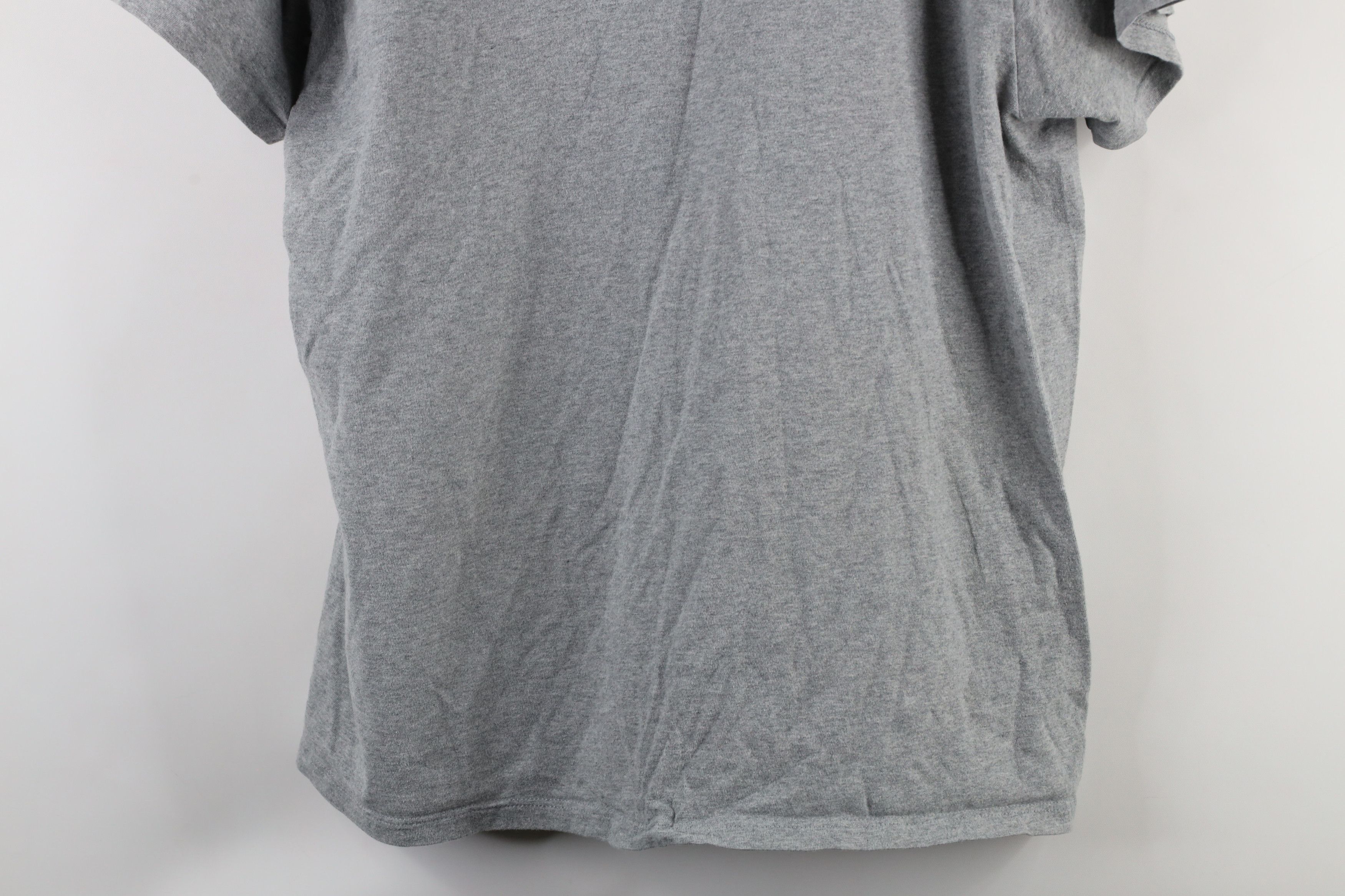 Vintage Vintage 90s Streetwear Short Sleeve Shirt Heather Cotton Size US XL / EU 56 / 4 - 3 Thumbnail