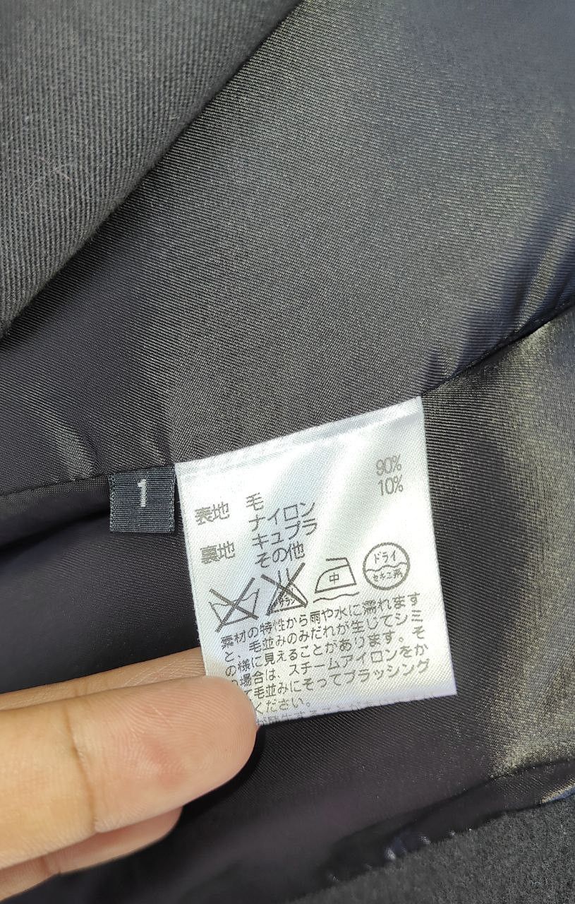 Japanese Brand Slygunstricker Reconstructed Wool Jacket Size S / US 4 / IT 40 - 10 Thumbnail