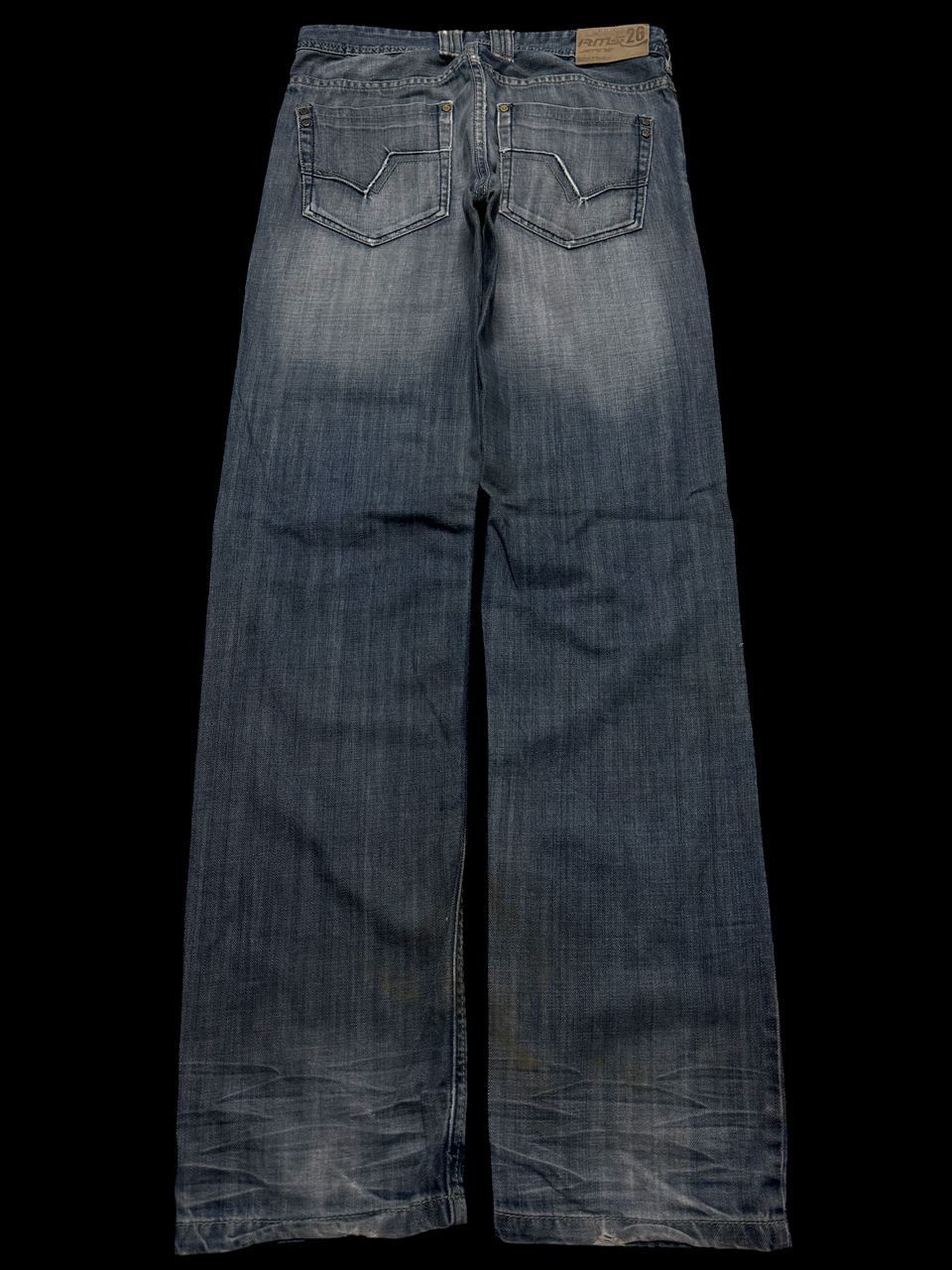 SICK Japanese RMS Thrashed Faded Distressed Straight Jean
