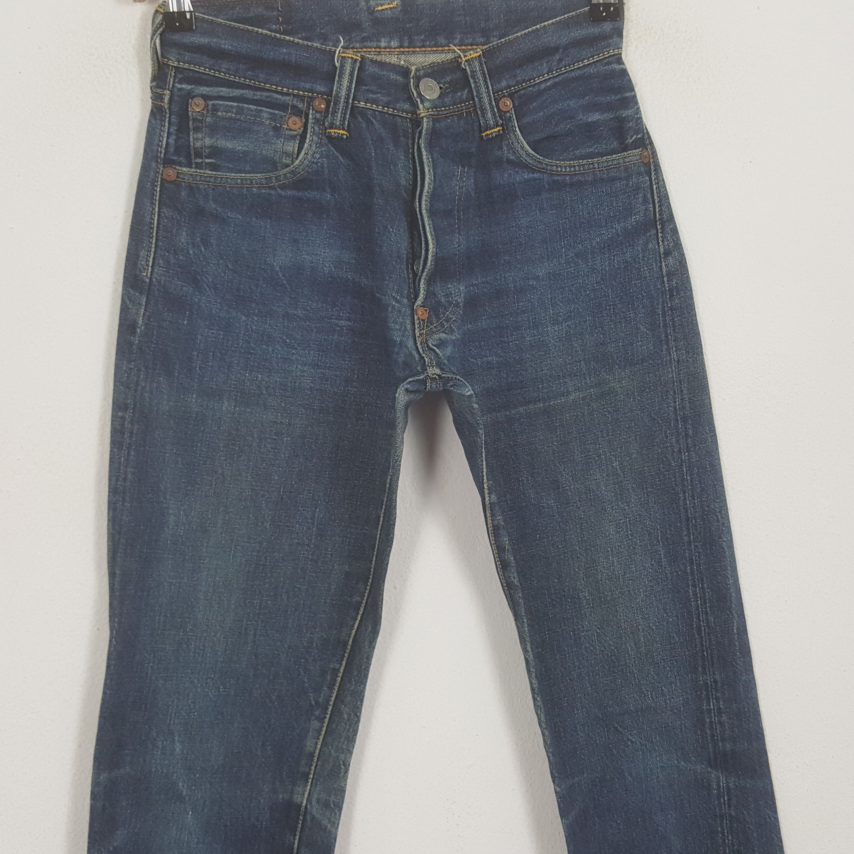 Evisu Vintage Evisu Japanese Brand Daicock Custom Art Denim Jeans Size 24" / US 00 / IT 34 - 5 Thumbnail