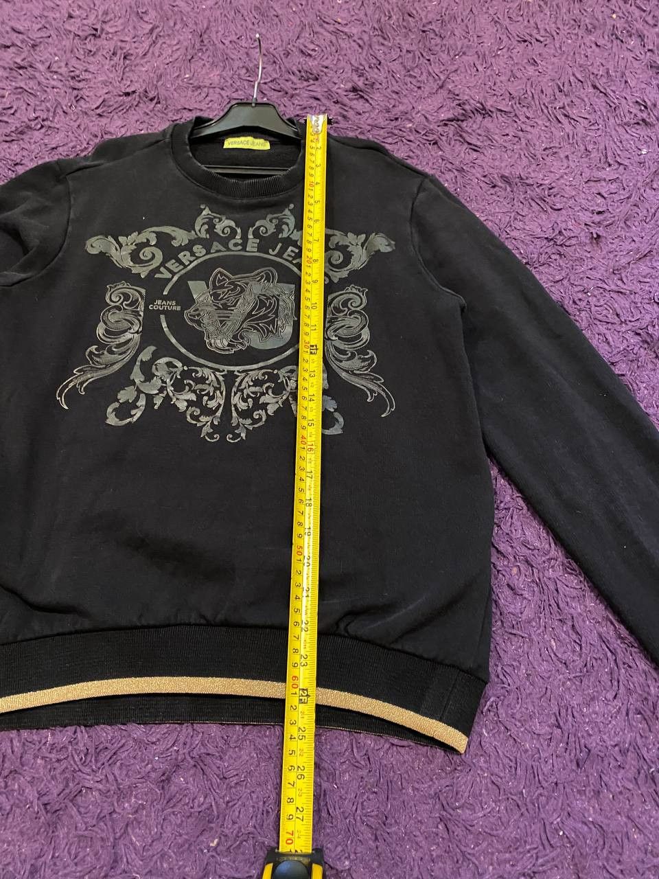 Versace Jeans Couture Vintage VERSACE JEANS COUTURE Medusa Embroidered Sweatshirt Size S / US 4 / IT 40 - 10 Thumbnail