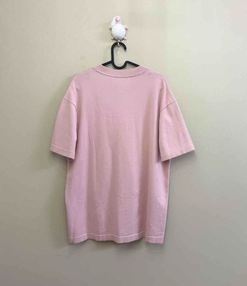 Louis Vuitton Louis Vuitton Pink Embroidered Short Sleeve Top- Size M / US 6-8 / IT 42-44 - 4 Thumbnail