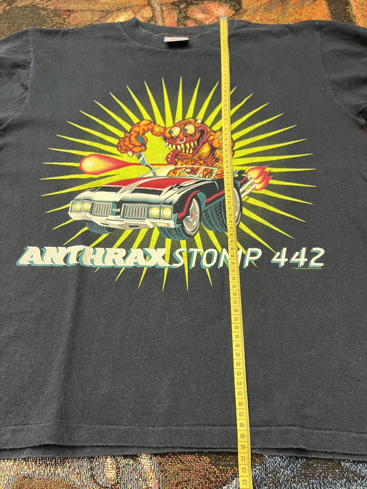 Band Tees Vintage '96 Anthrax Japan Tour LS Size US L / EU 52-54 / 3 - 8 Thumbnail