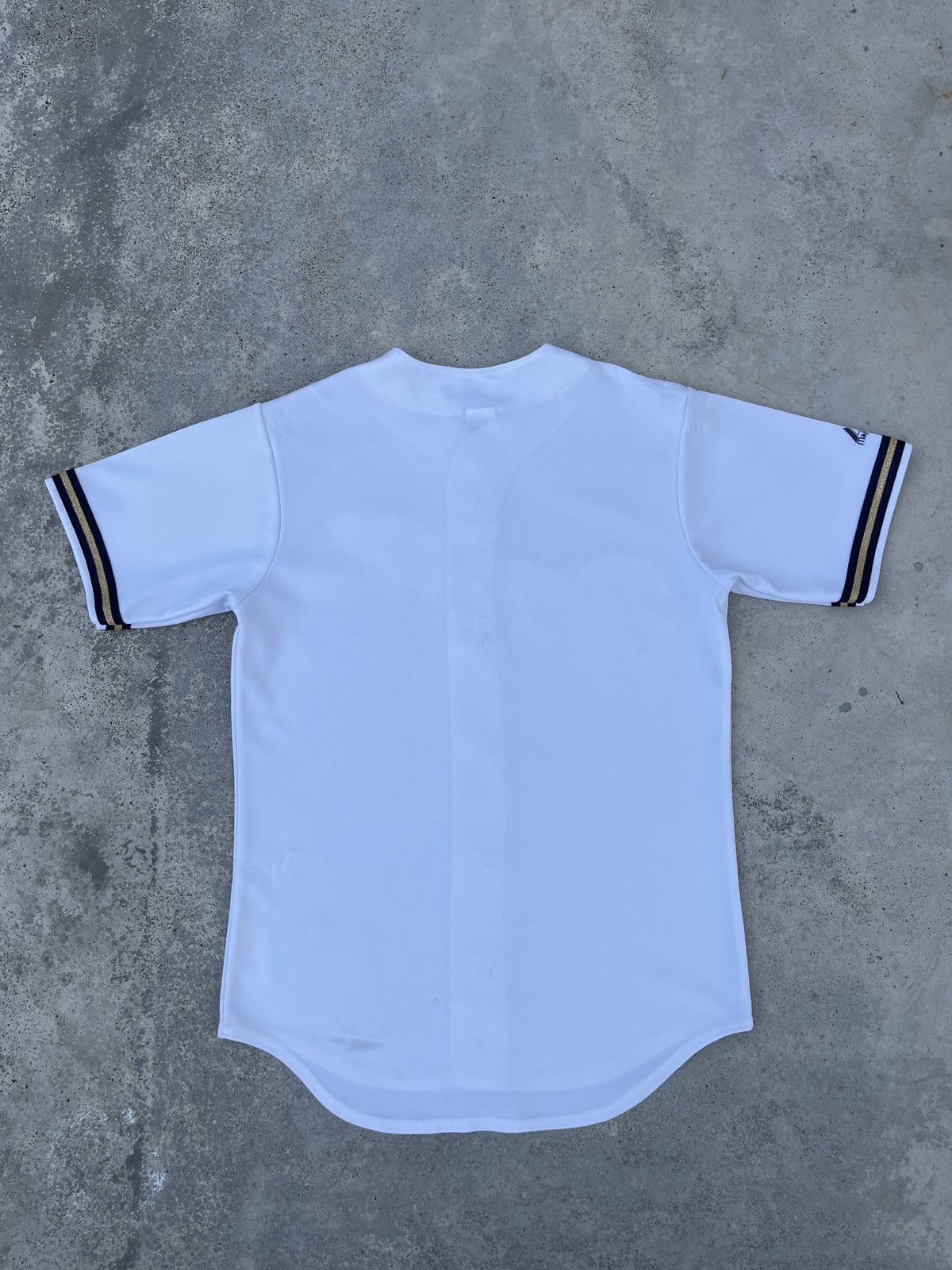 MLB × Majestic × Vintage Milwaukee Brewers White MLB Jersey Size US M / EU 48-50 / 2 - 3 Thumbnail