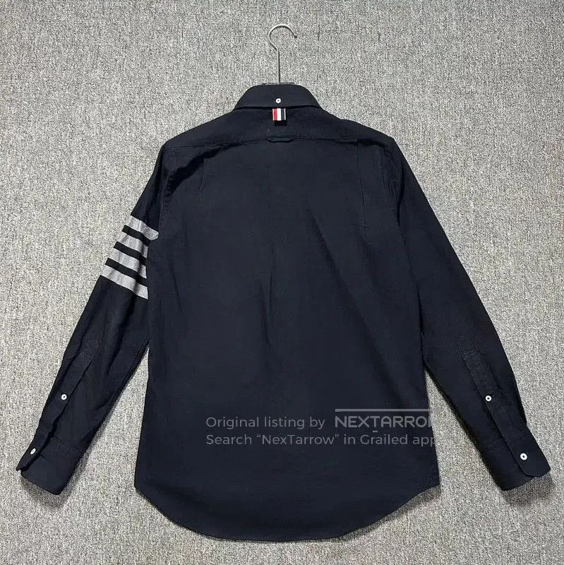 Thom Browne Thom Browne Navy Cotton Long Sleeve Shirt . Size US M / EU 48-50 / 2 - 5 Thumbnail