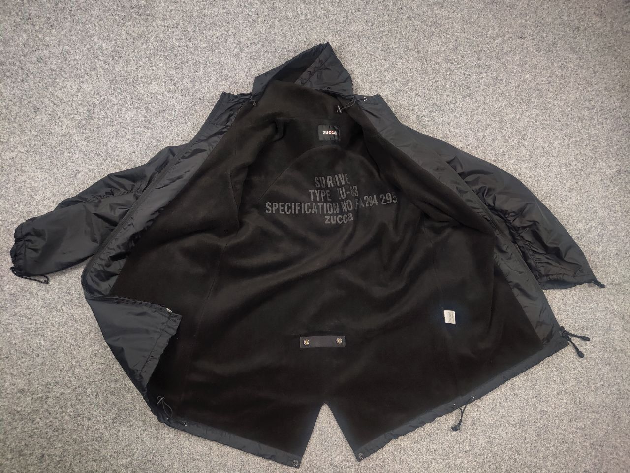 Zucca Vintage Japan Zucca Issey Miyake Fishtail Parkas Survive ZU Size US S / EU 44-46 / 1 - 17 Thumbnail