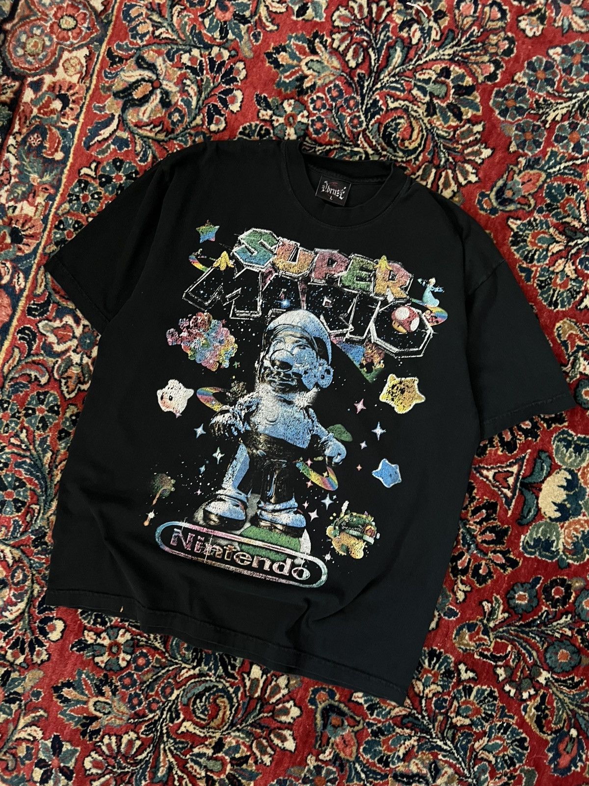 Vintage Vintage Style Nintendo GameCube Super Mario Sunshine T Shirt Size US L / EU 52-54 / 3 - 2 Thumbnail