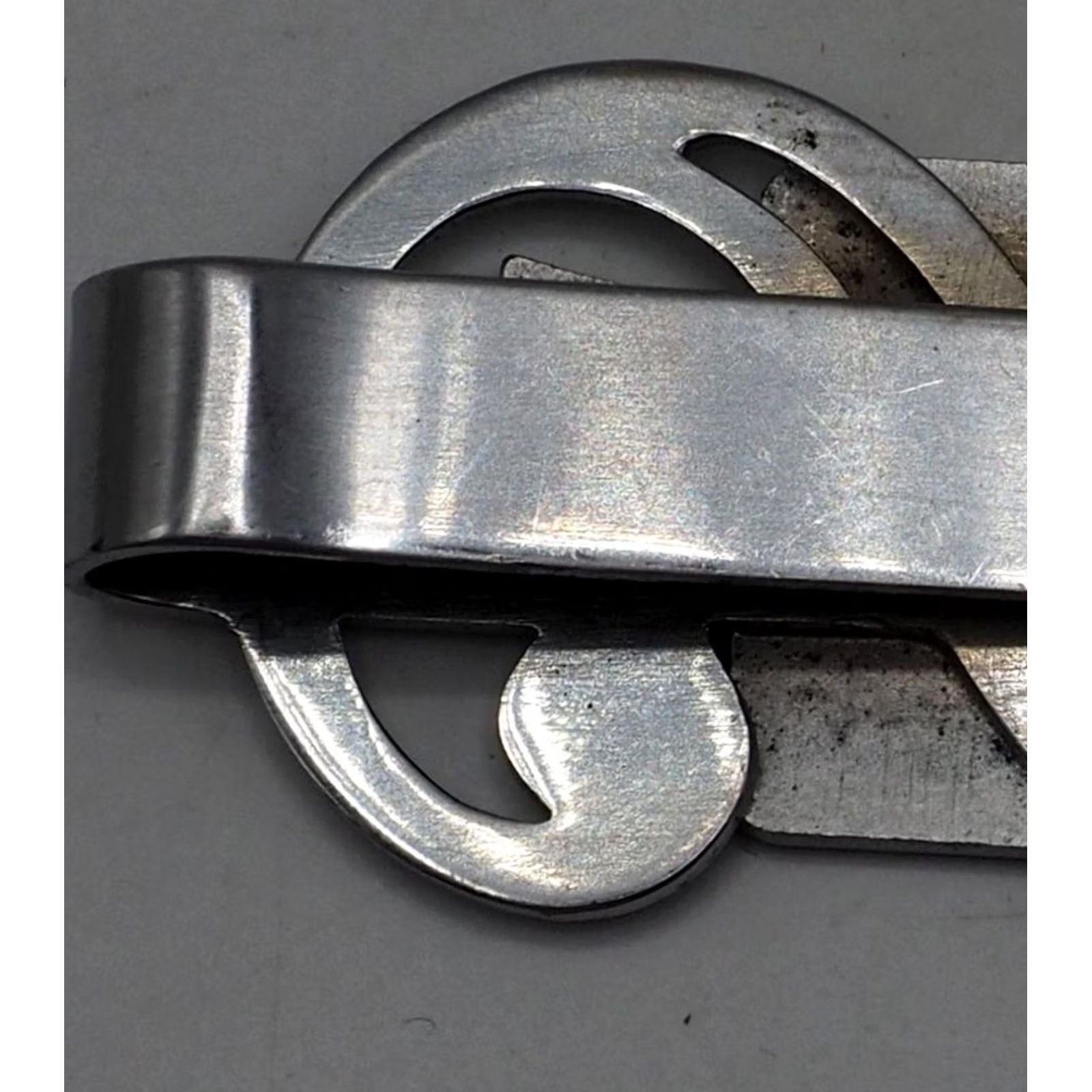 Equipment VINTAGE Metal Money Clip Dollar Sign Continental Equipment Men's Money Clip Silver Dollar Sign Vintage Men’s Money Clip XS? Size ONE SIZE - 4 Thumbnail