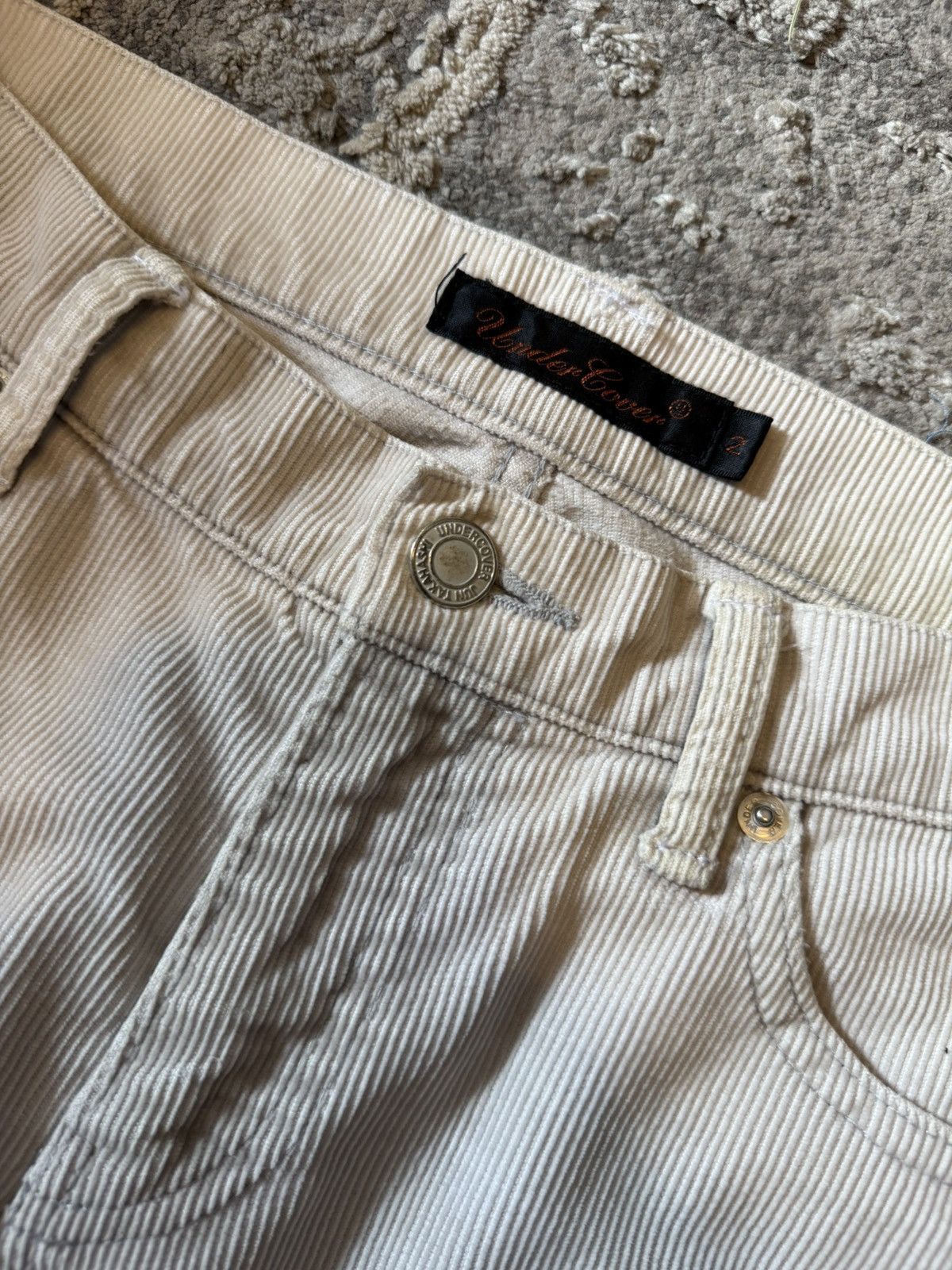 Undercover Undercover Bug AW06 “Guru Guru” Corduroy Pants Size US 34 / EU 50 - 4 Thumbnail