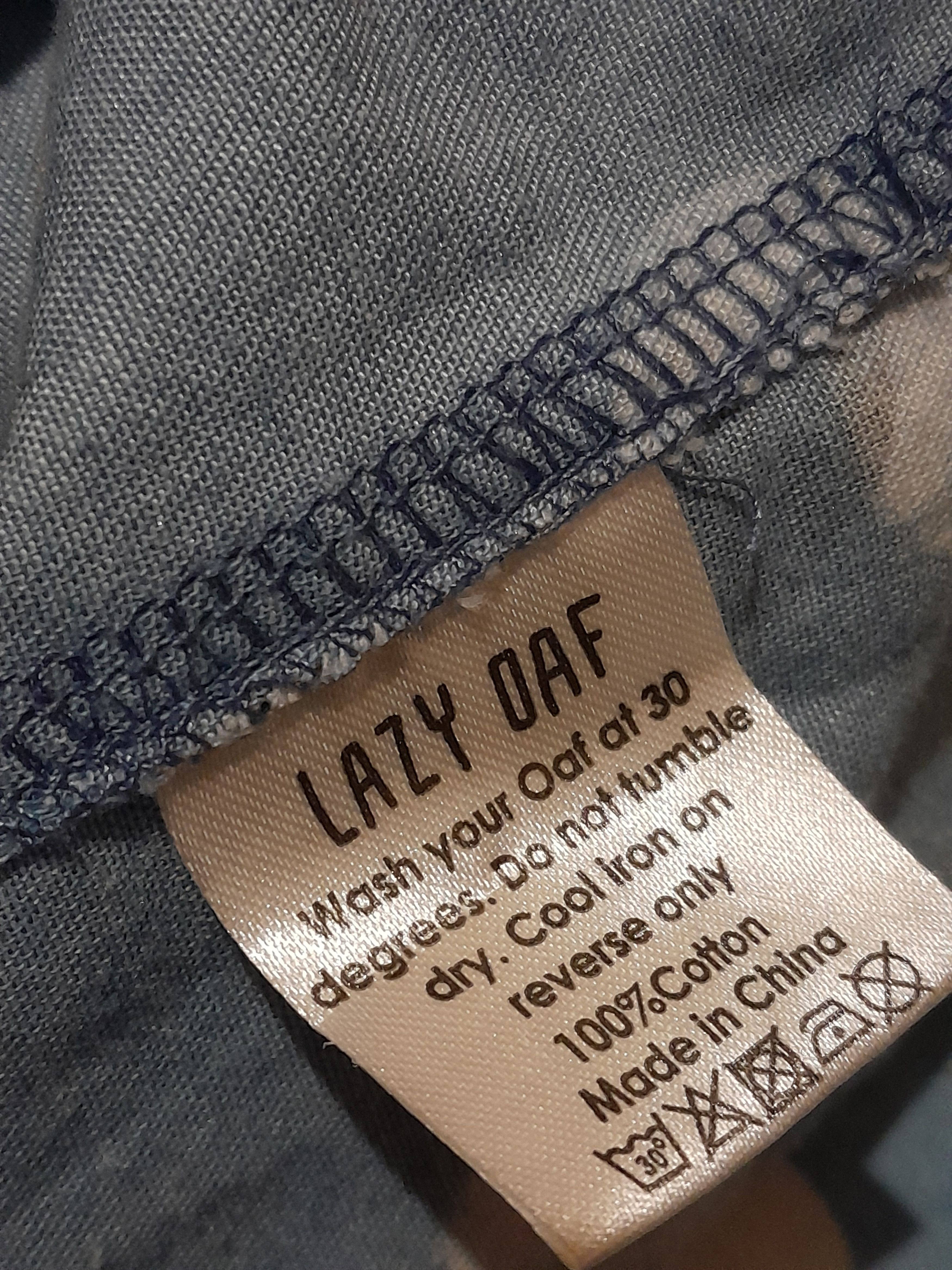 Lazy Oaf Lazy Oaf Bits 'N Bobs Button Down Shirt Size US M / EU 48-50 / 2 - 6 Thumbnail