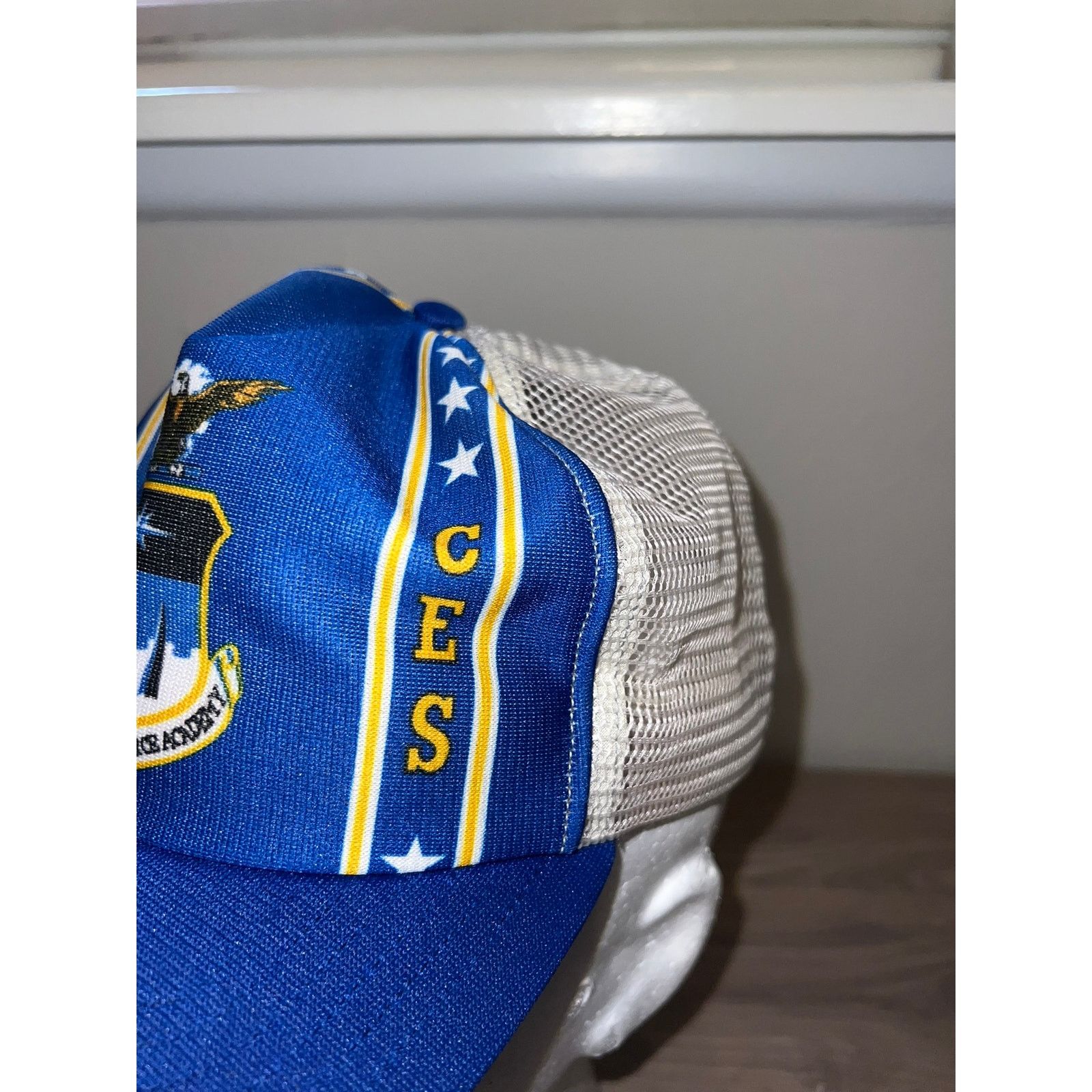 Vintage Vintage United States Air Force Academy 7625 CES Broken Hat Size ONE SIZE - 4 Thumbnail