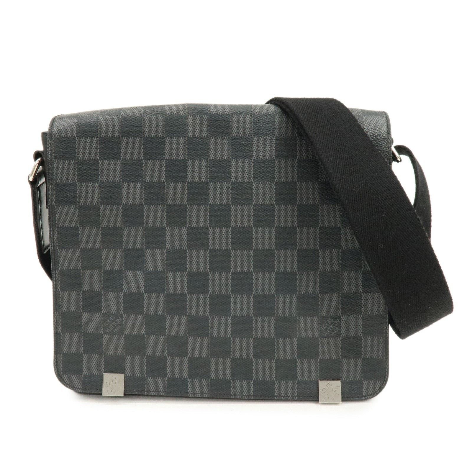 Louis Vuitton Louis Vuitton Damier Graphite District PM Crossbody Bag Size ONE SIZE - 1 Thumbnail