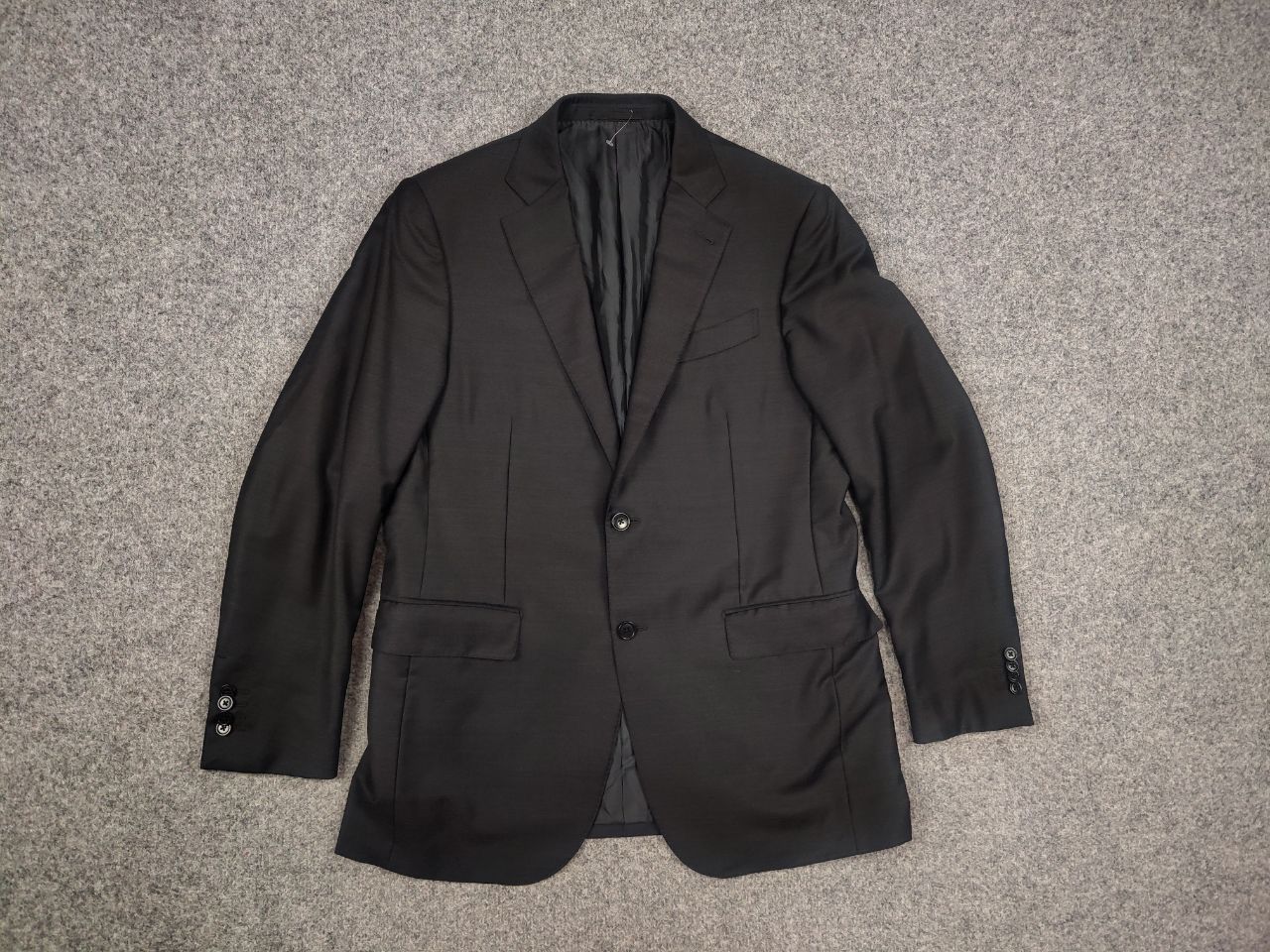 Ermenegildo Zegna Ermenegildo Zegna exclusive Mila blazer Dark wool Jacket Size 50R - 3 Thumbnail