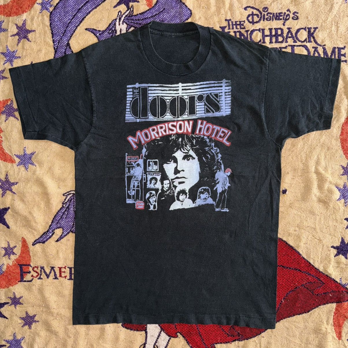 Band Tees Vintage 90s The Doors Jim Morrison Band Tee Size US XL / EU 56 / 4 - 1 Thumbnail